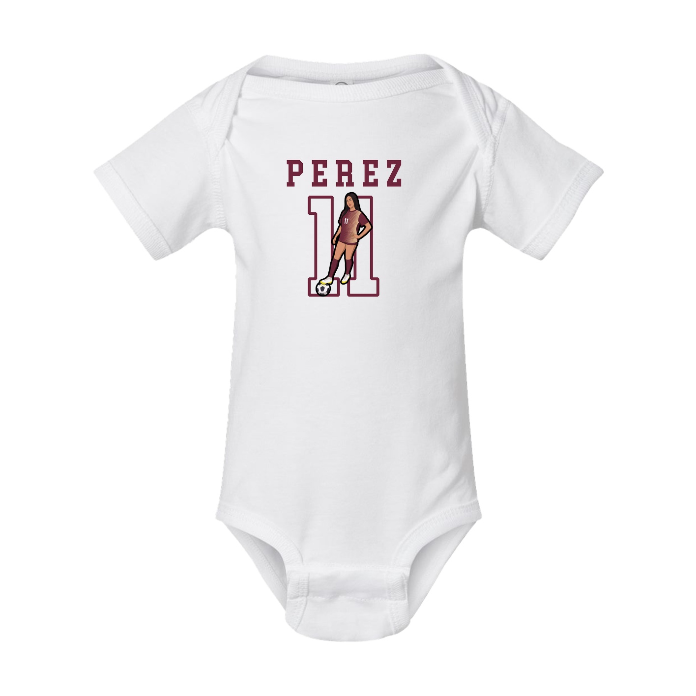 Baby Onesie — Shirsey in White