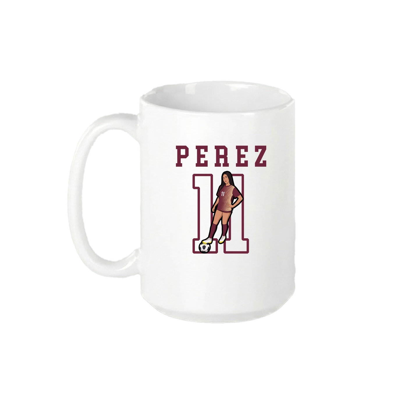 15oz Coffee Mug — Shirsey in White