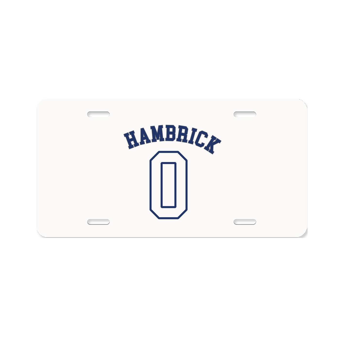 License Plate — Shirsey Arch in Classic