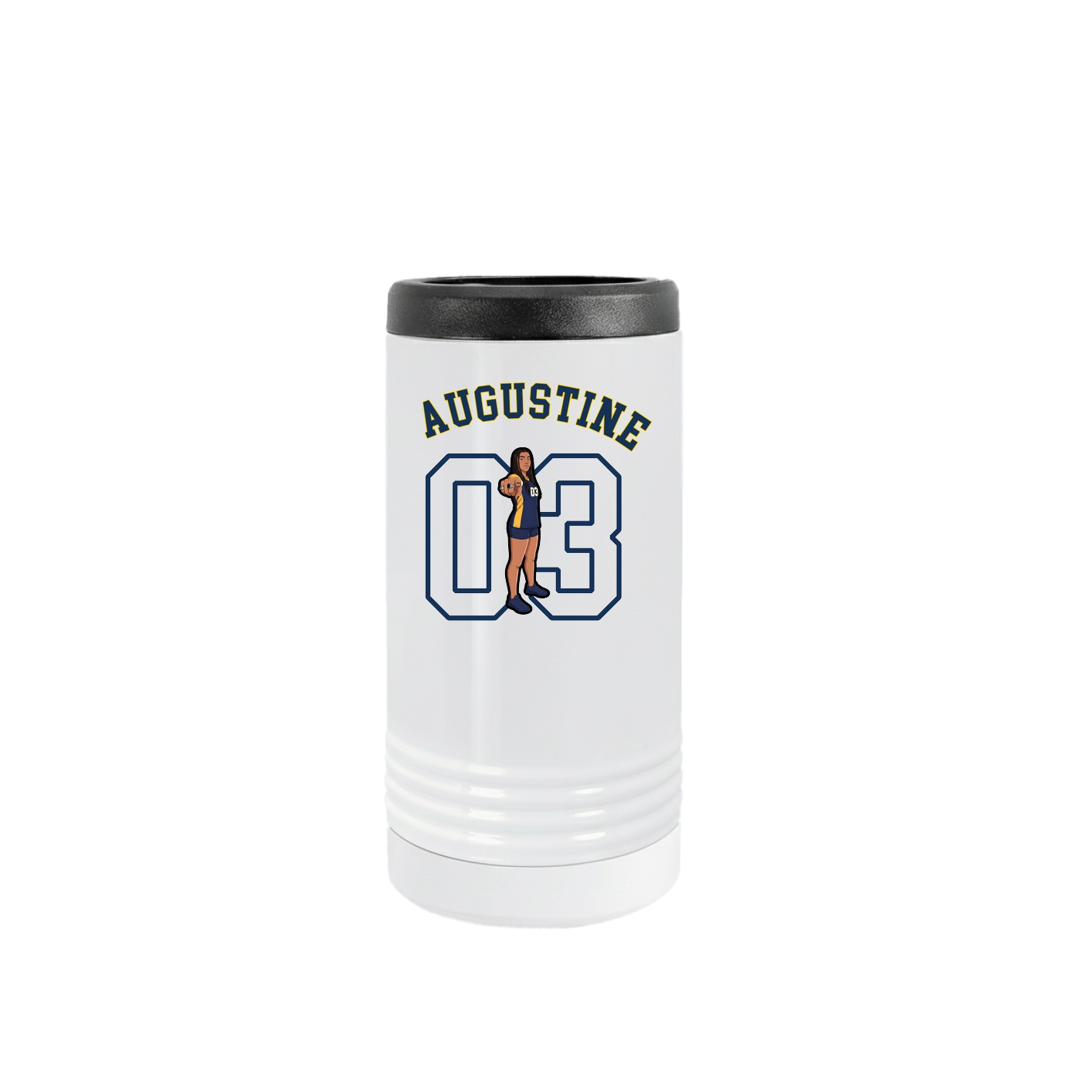 Slim Beverage Holder — Shirsey Arch in White