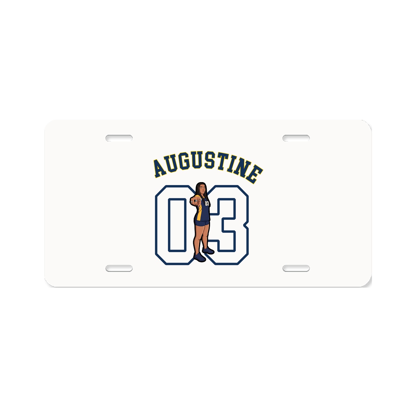 License Plate — Shirsey Arch in Classic