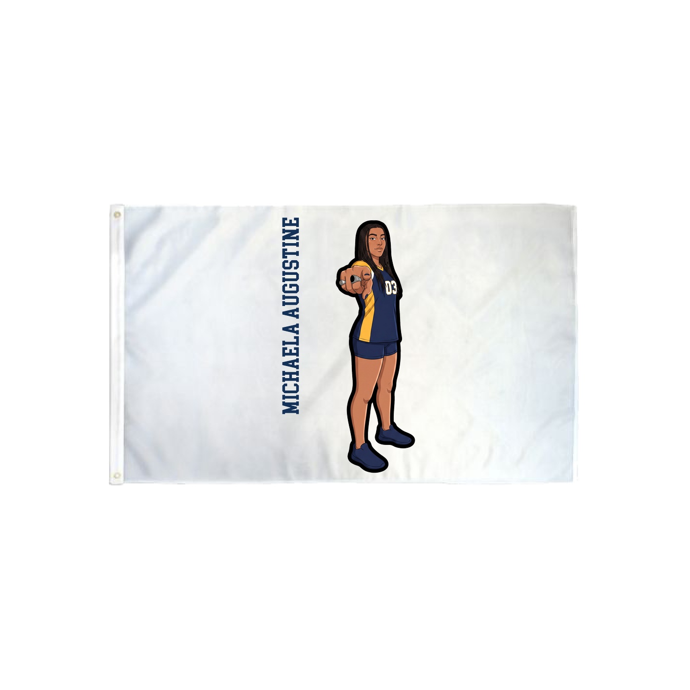 3x5 Flag — Name Vertical in Classic