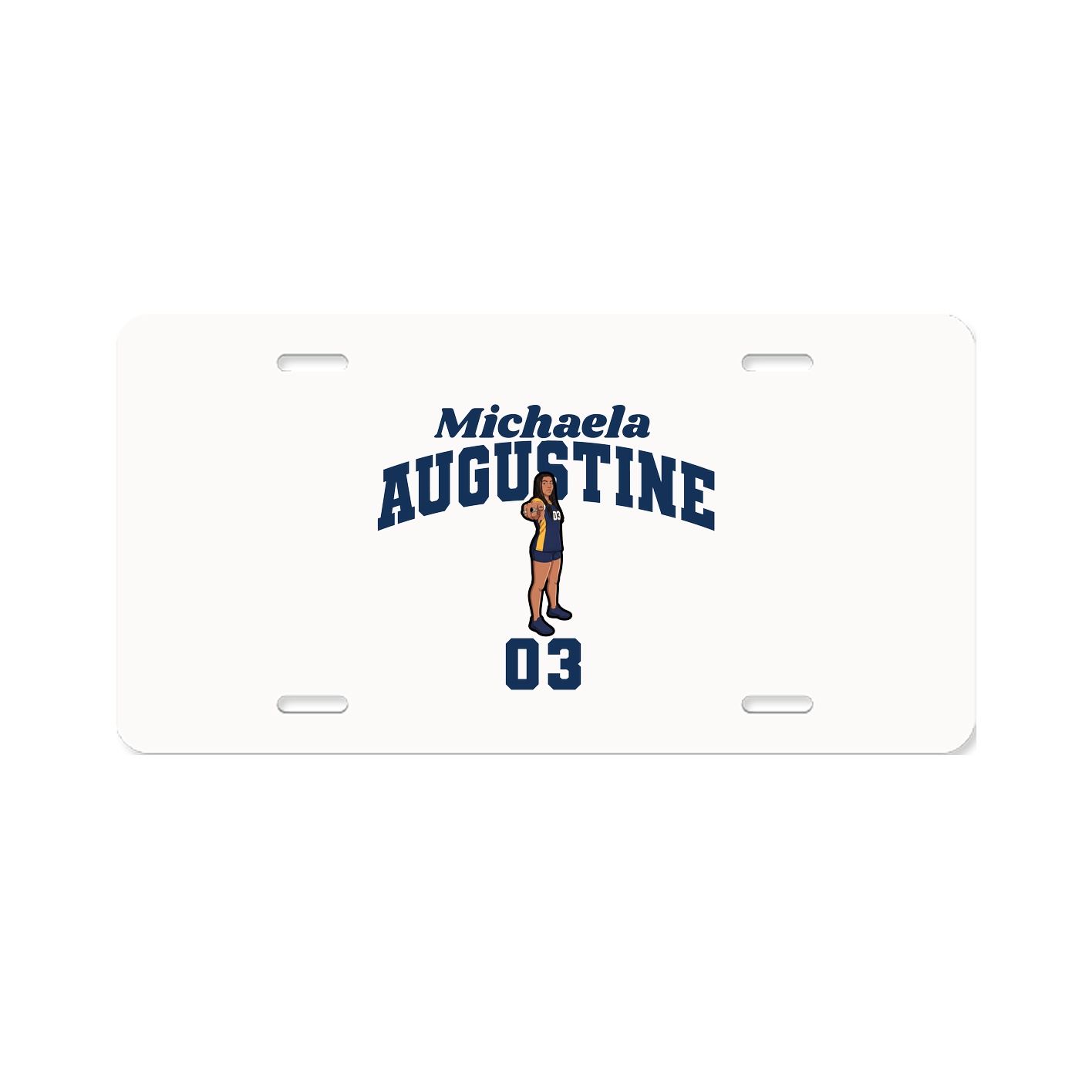 License Plate — Signature Arch in Classic