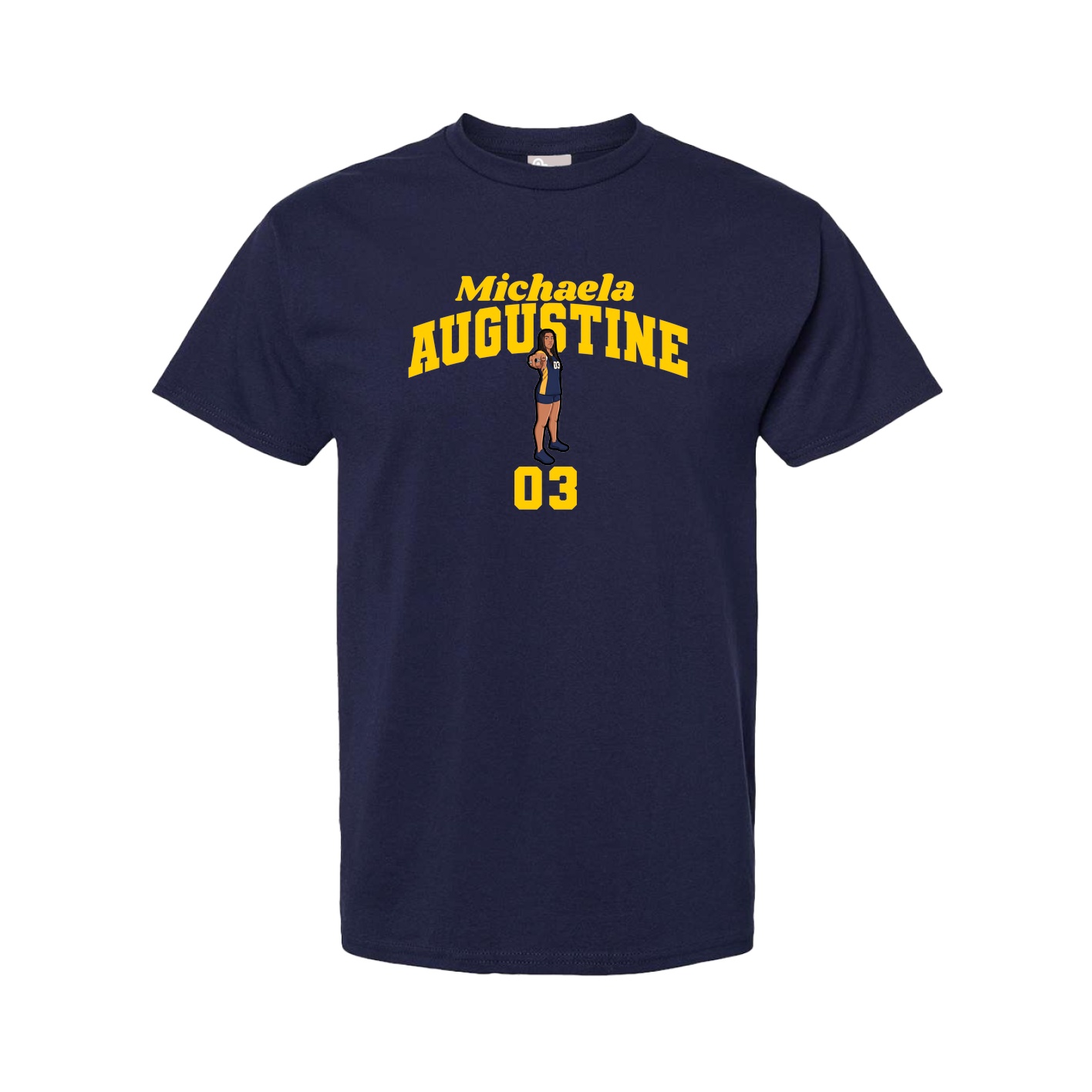 Tee — Signature Arch in Navy