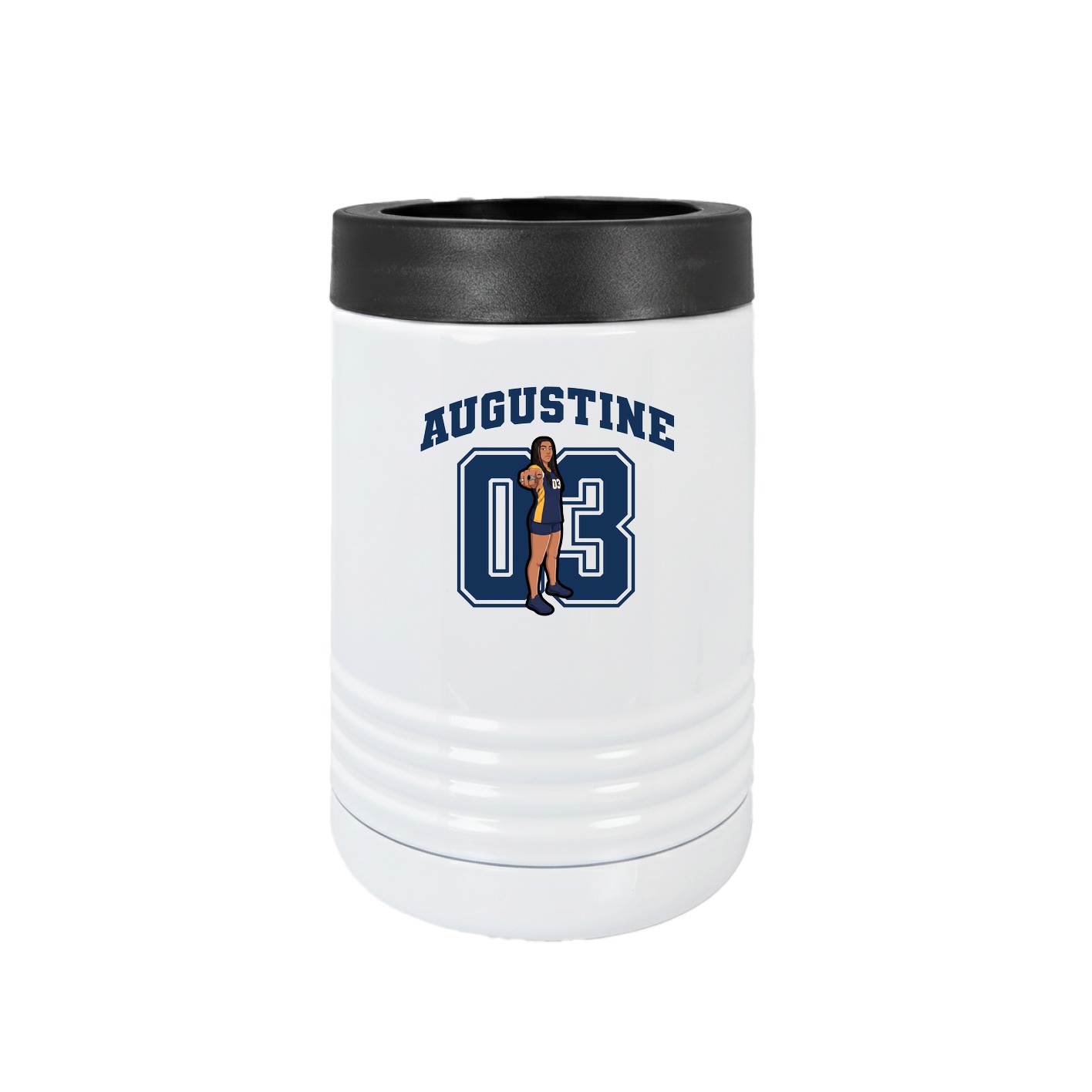 Beverage Holder — Number in White