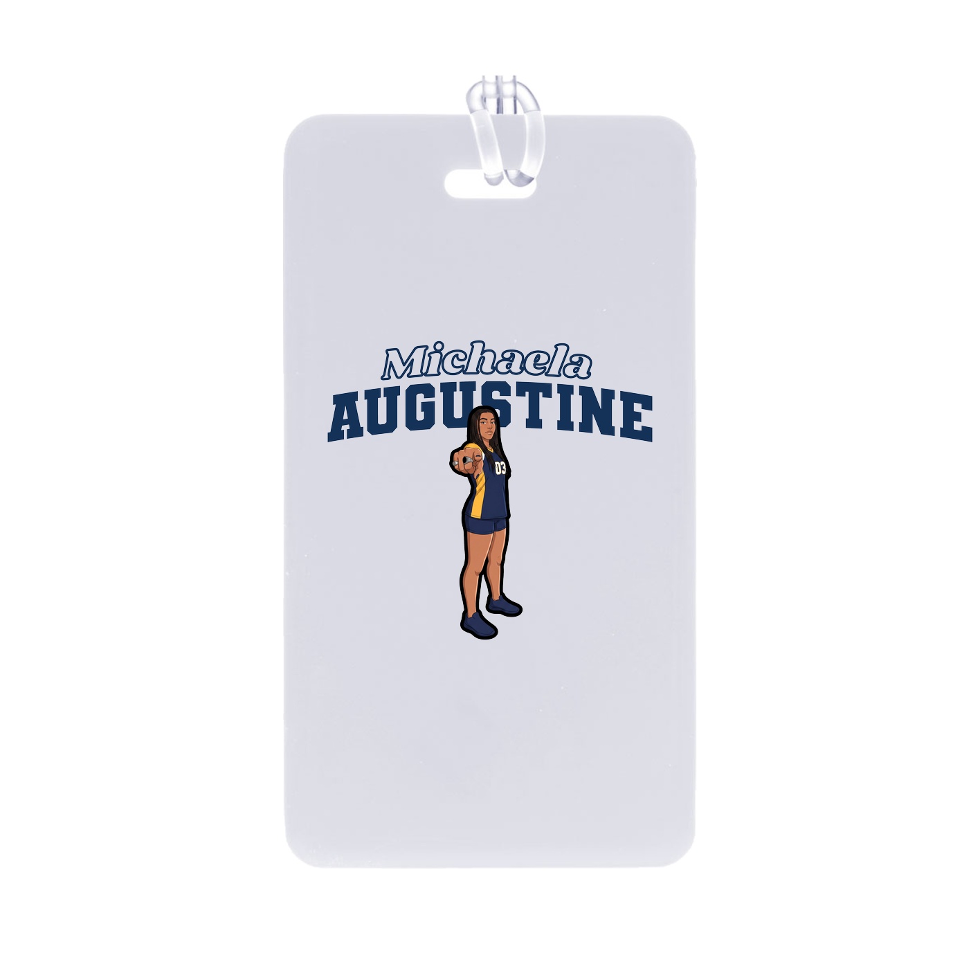Bag Tag — Name Arch in Classic