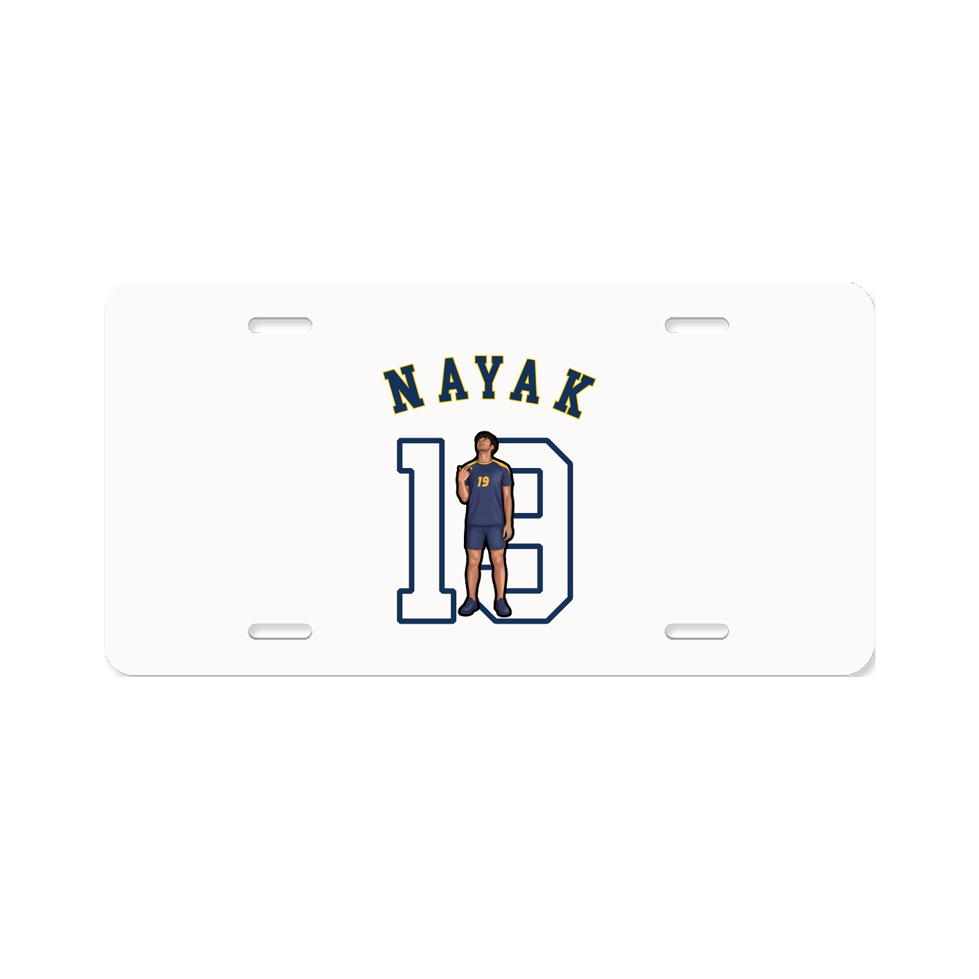 License Plate — Shirsey Arch in Classic