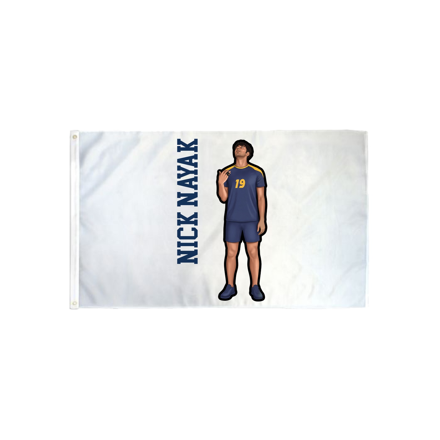 3x5 Flag — Name Vertical in Classic