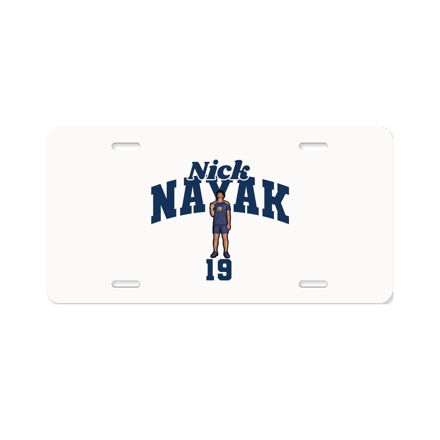 License Plate — Signature Arch in Classic