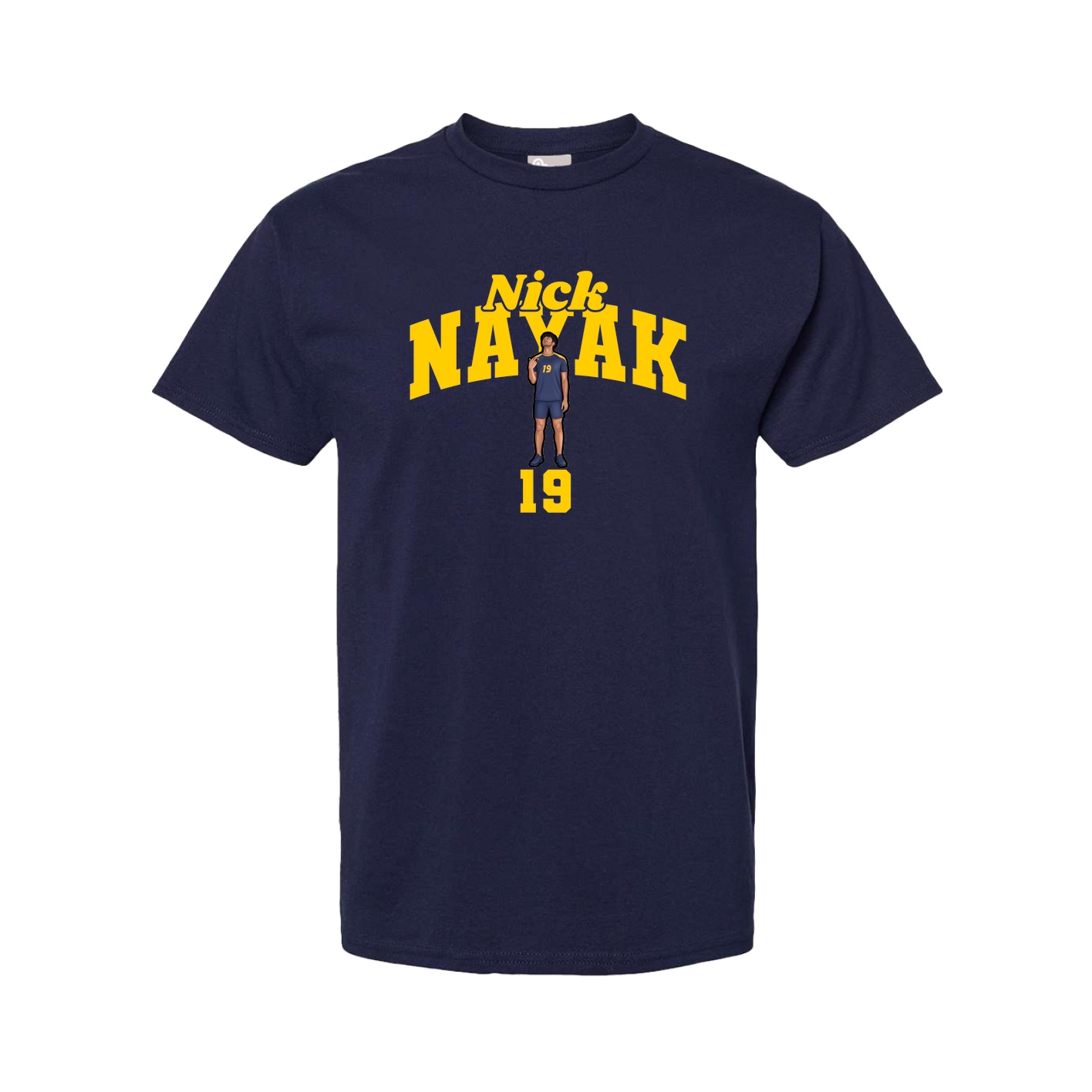 Tee — Signature Arch in Navy