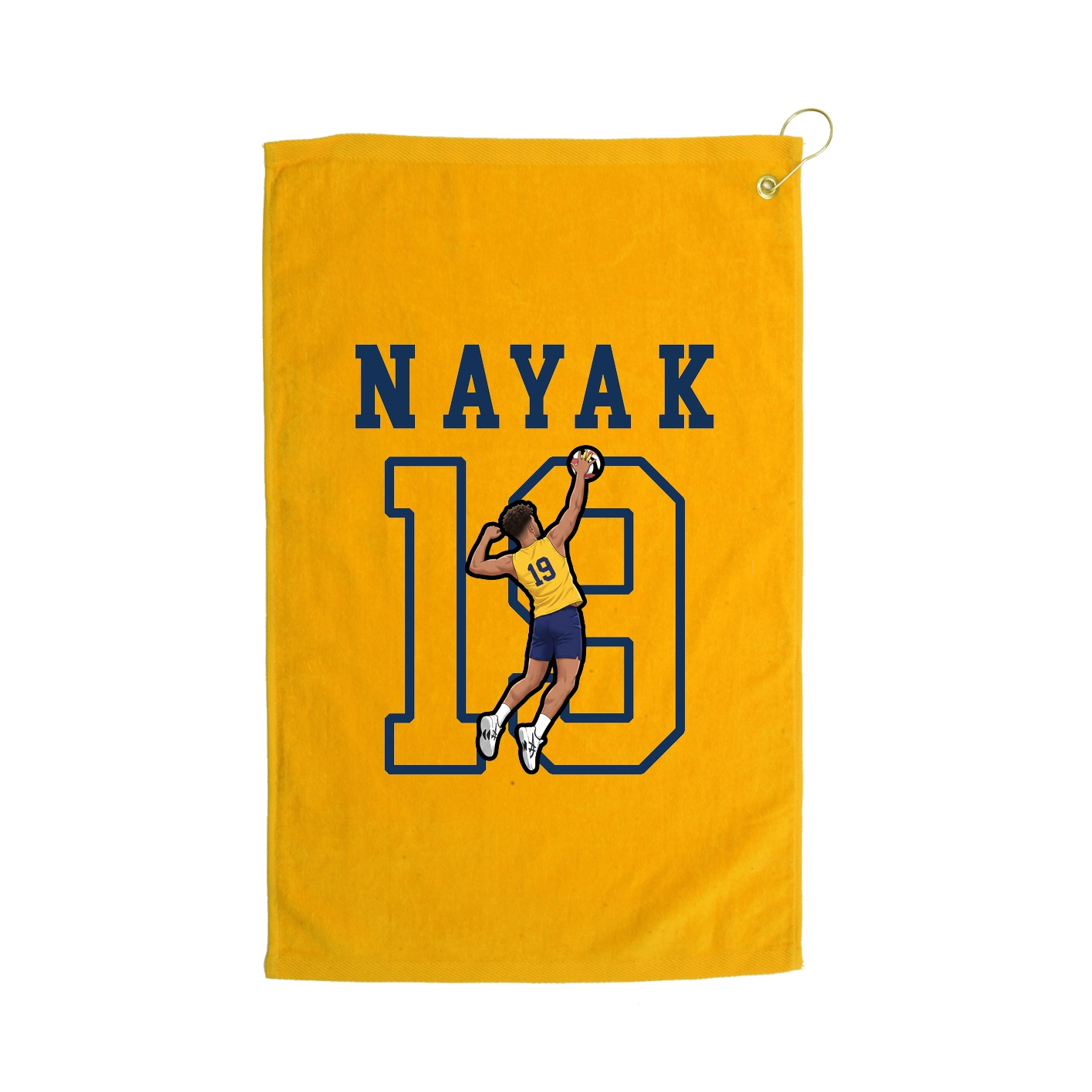 Golf Towel — Shirsey in Gold