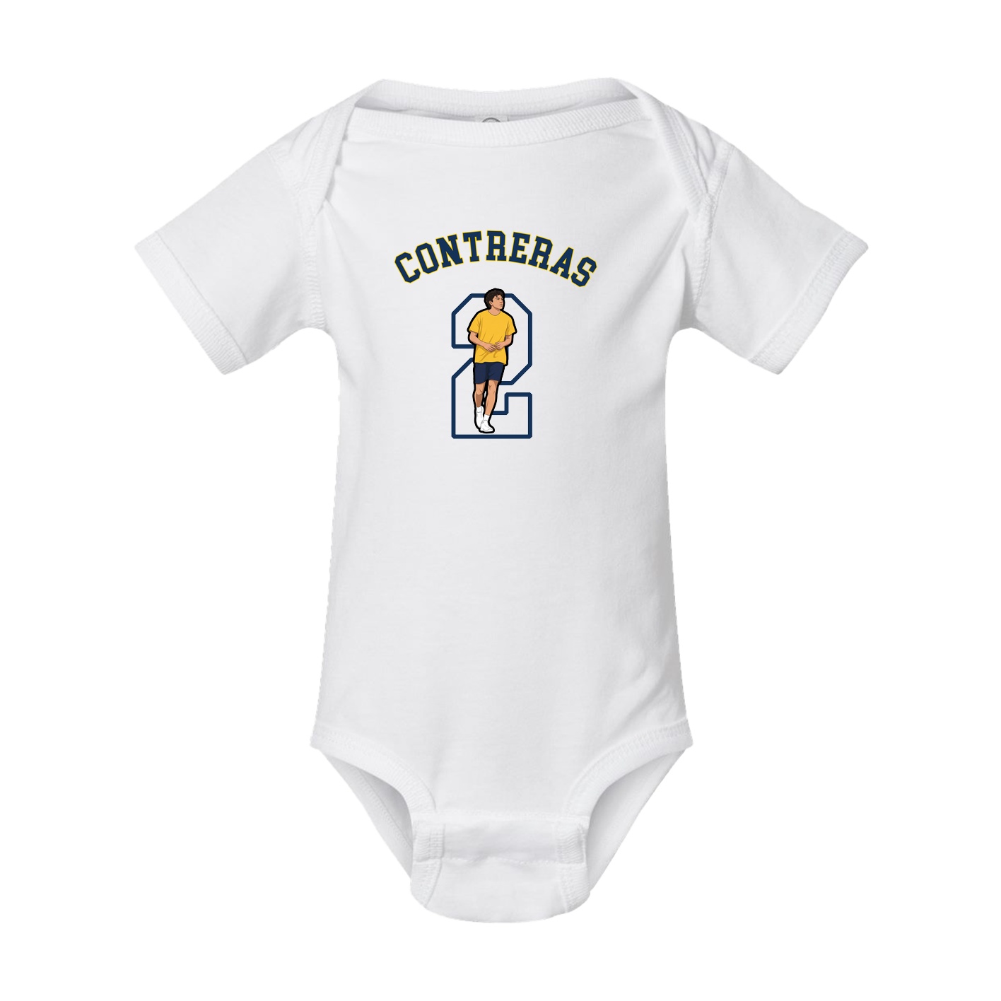 Baby Onesie — Shirsey Arch in White