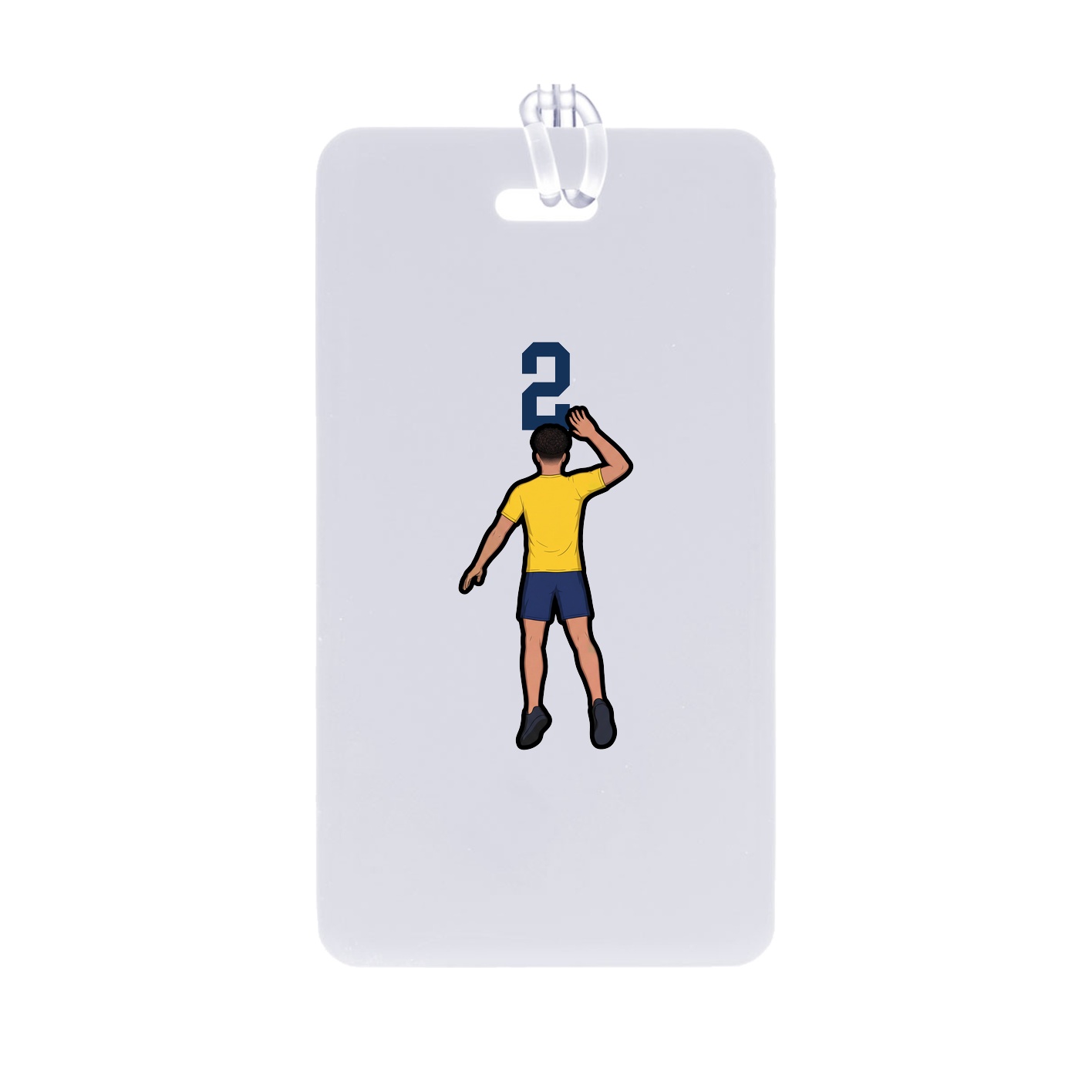 Bag Tag — Number Top in Classic