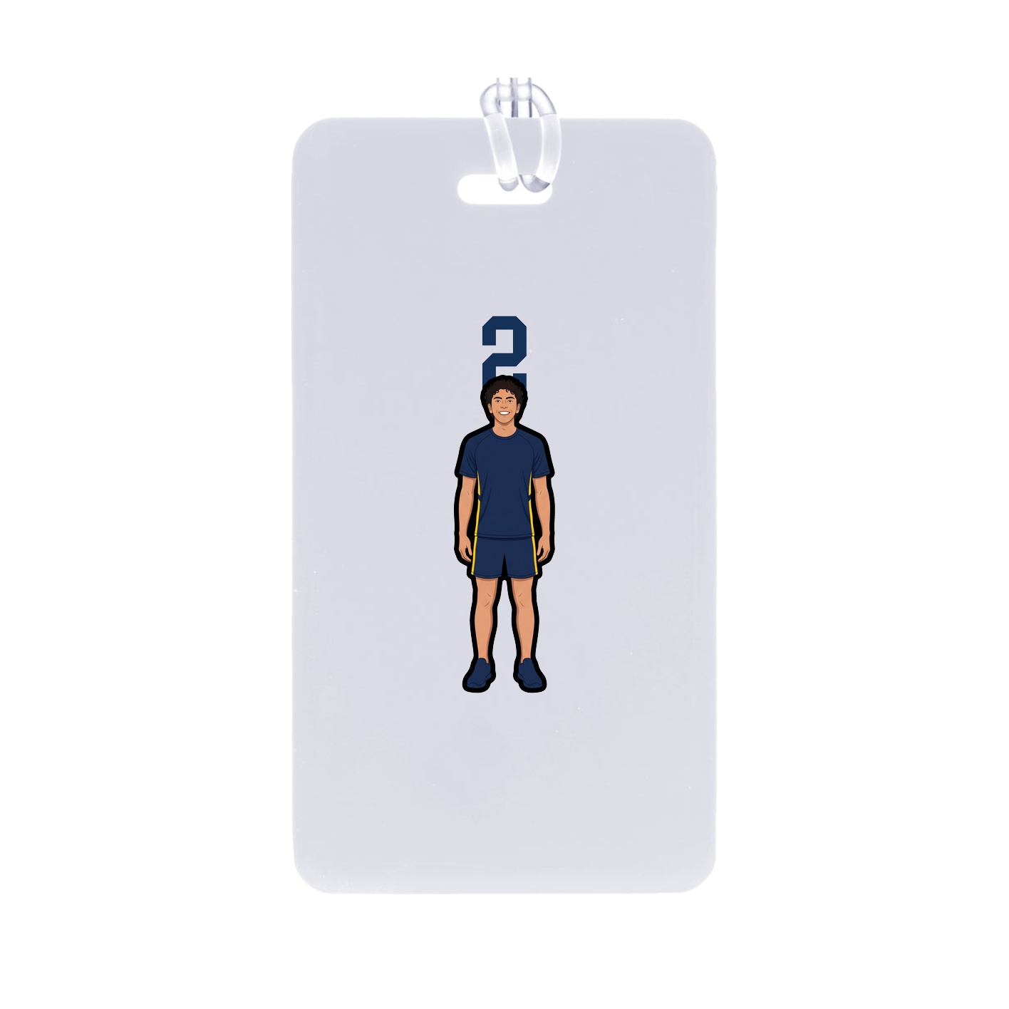 Bag Tag — Number Top in Classic
