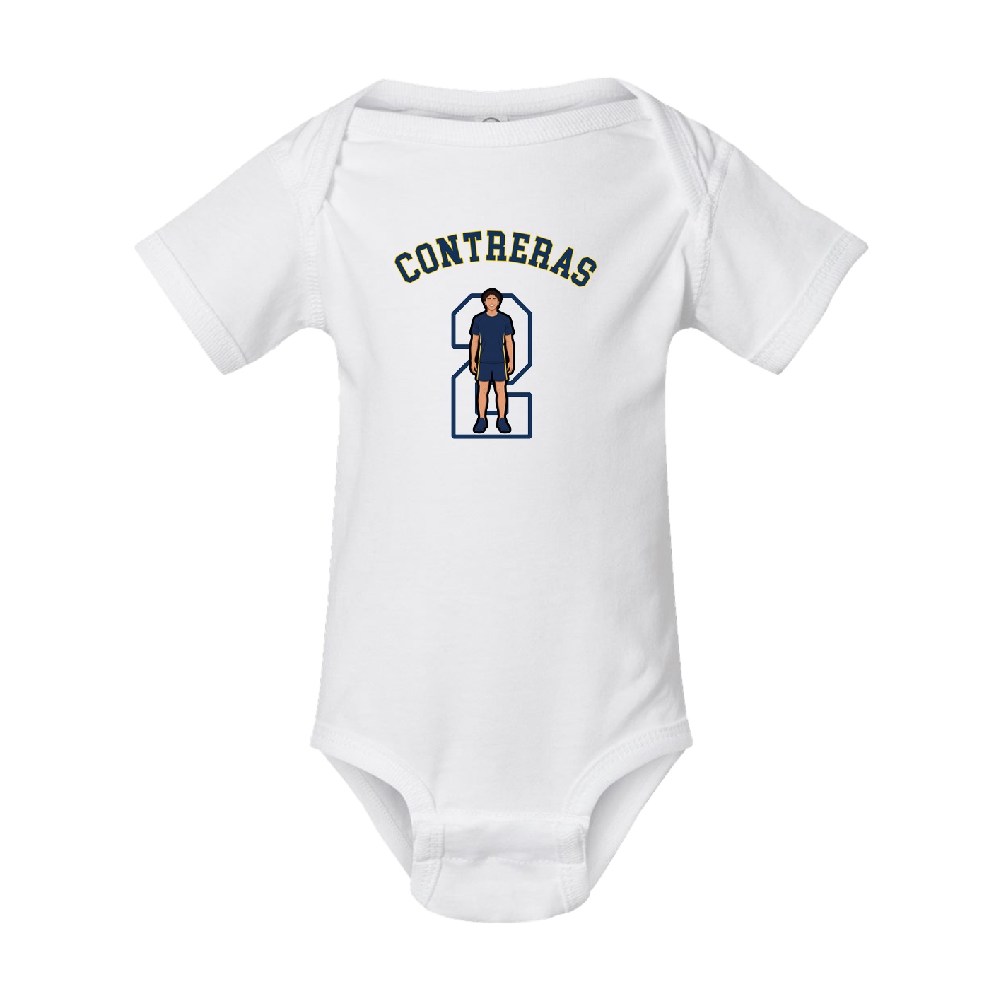Baby Onesie — Shirsey Arch in White