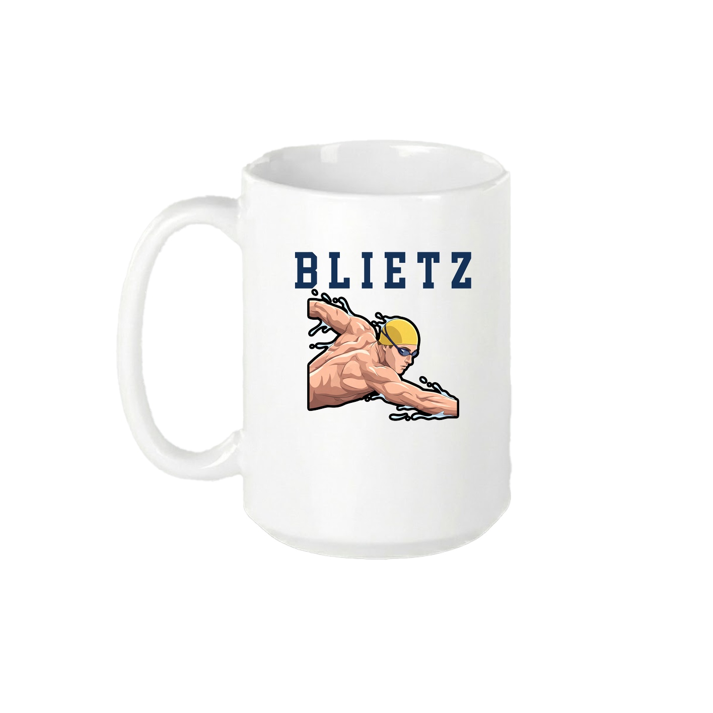 15oz Coffee Mug — Shirsey in White
