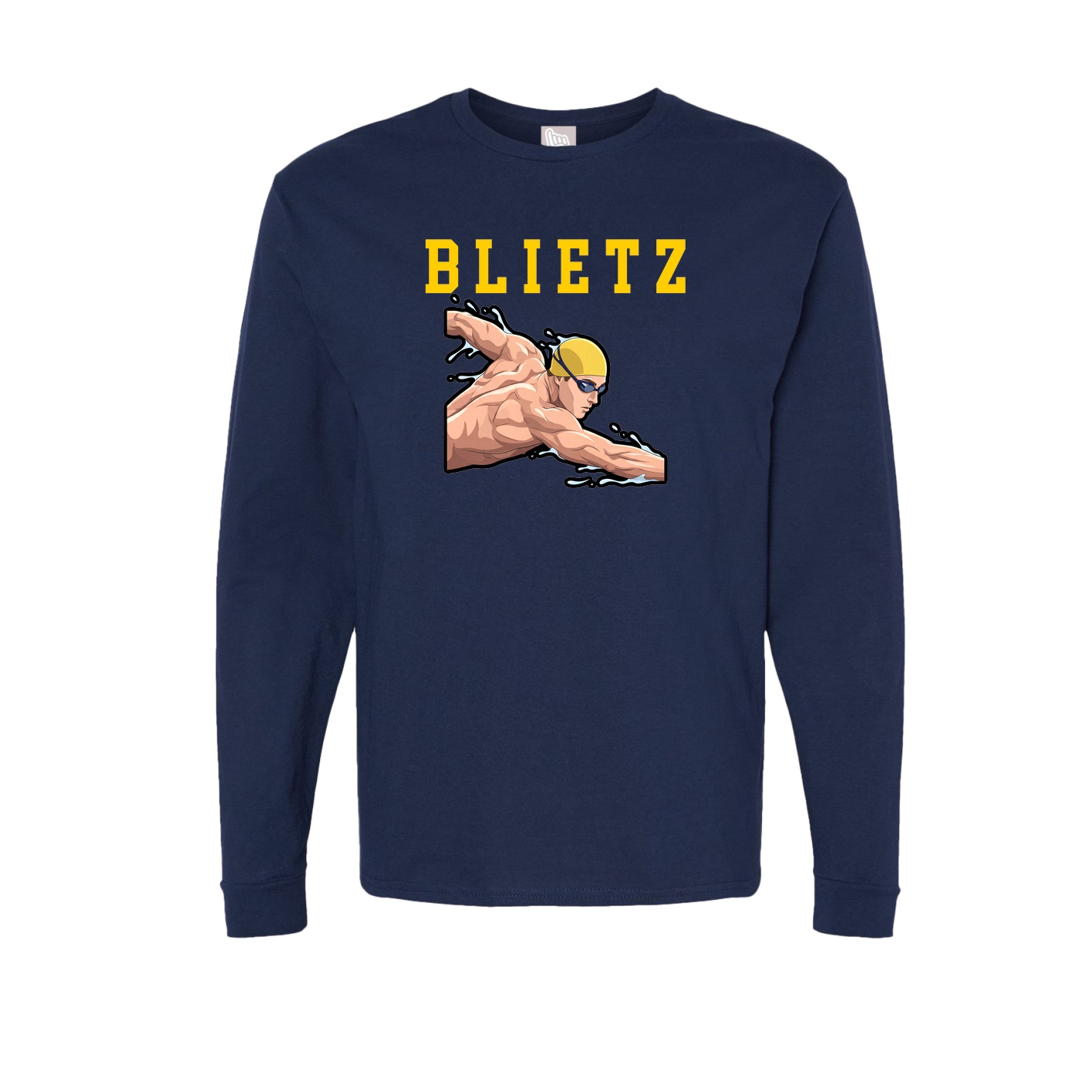 Long Sleeve Tee — Shirsey in Navy