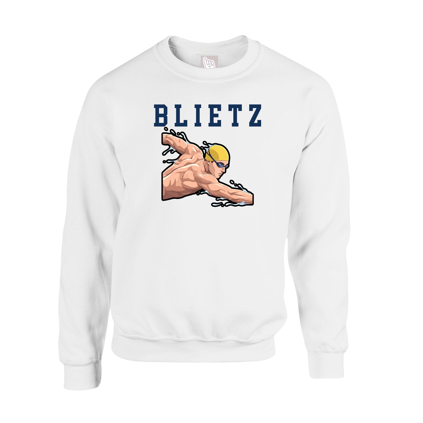 Fleece Crew — Shirsey in White