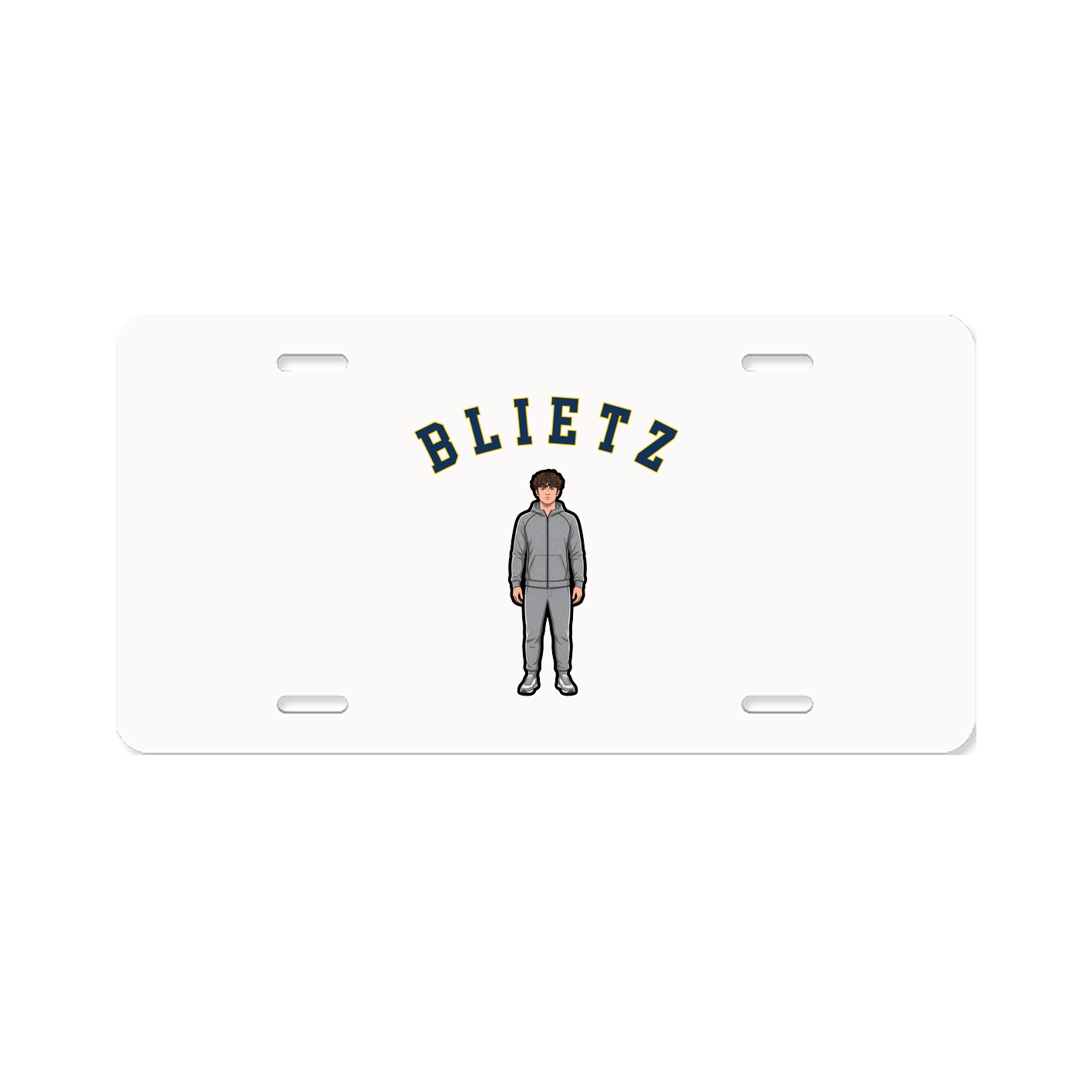 License Plate — Shirsey Arch in Classic