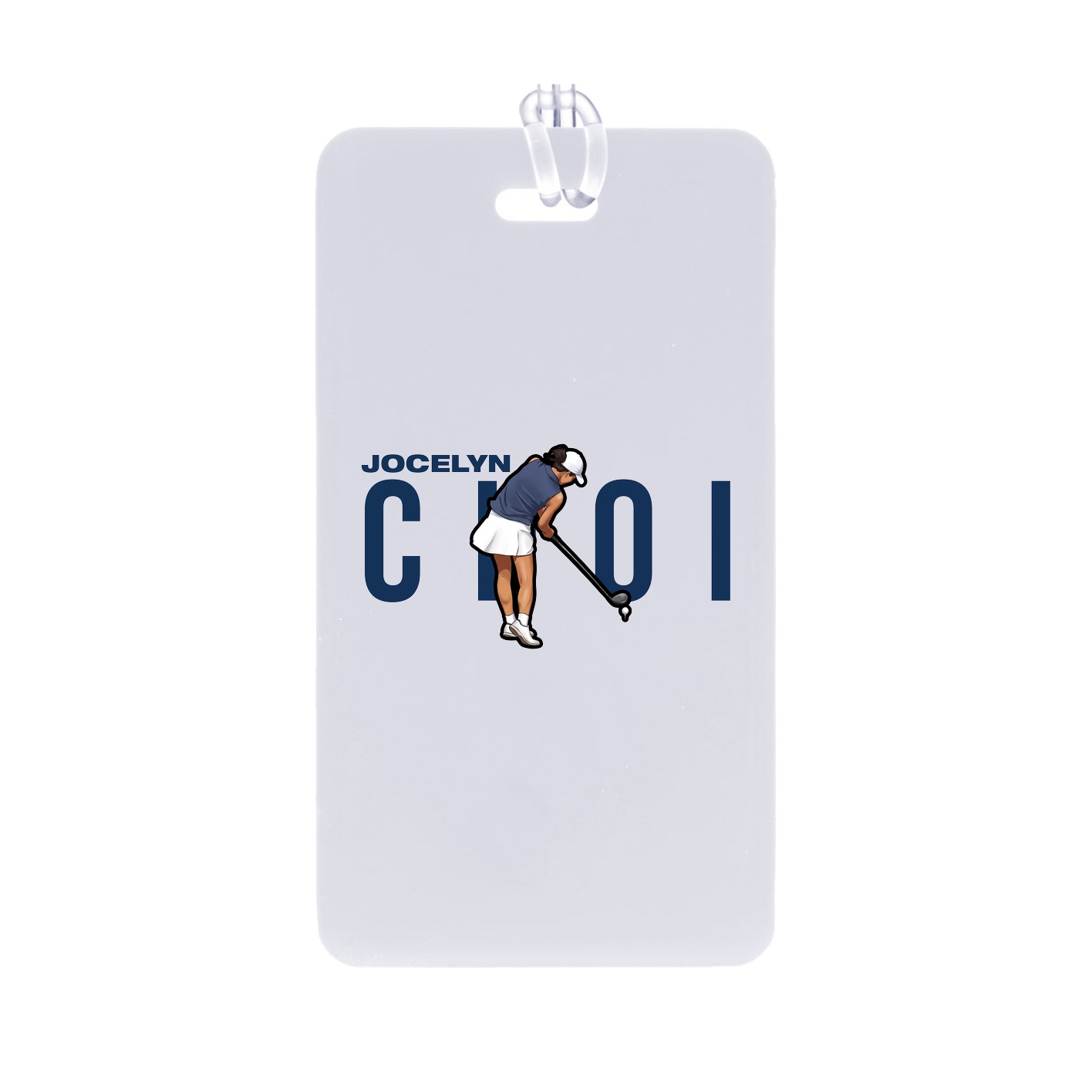 Bag Tag — Player Name in Classic