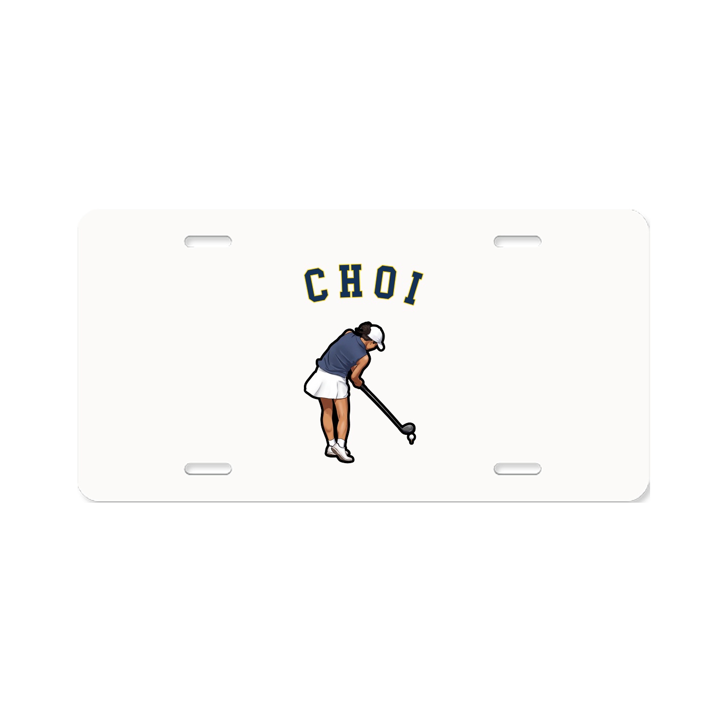 License Plate — Shirsey Arch in Classic