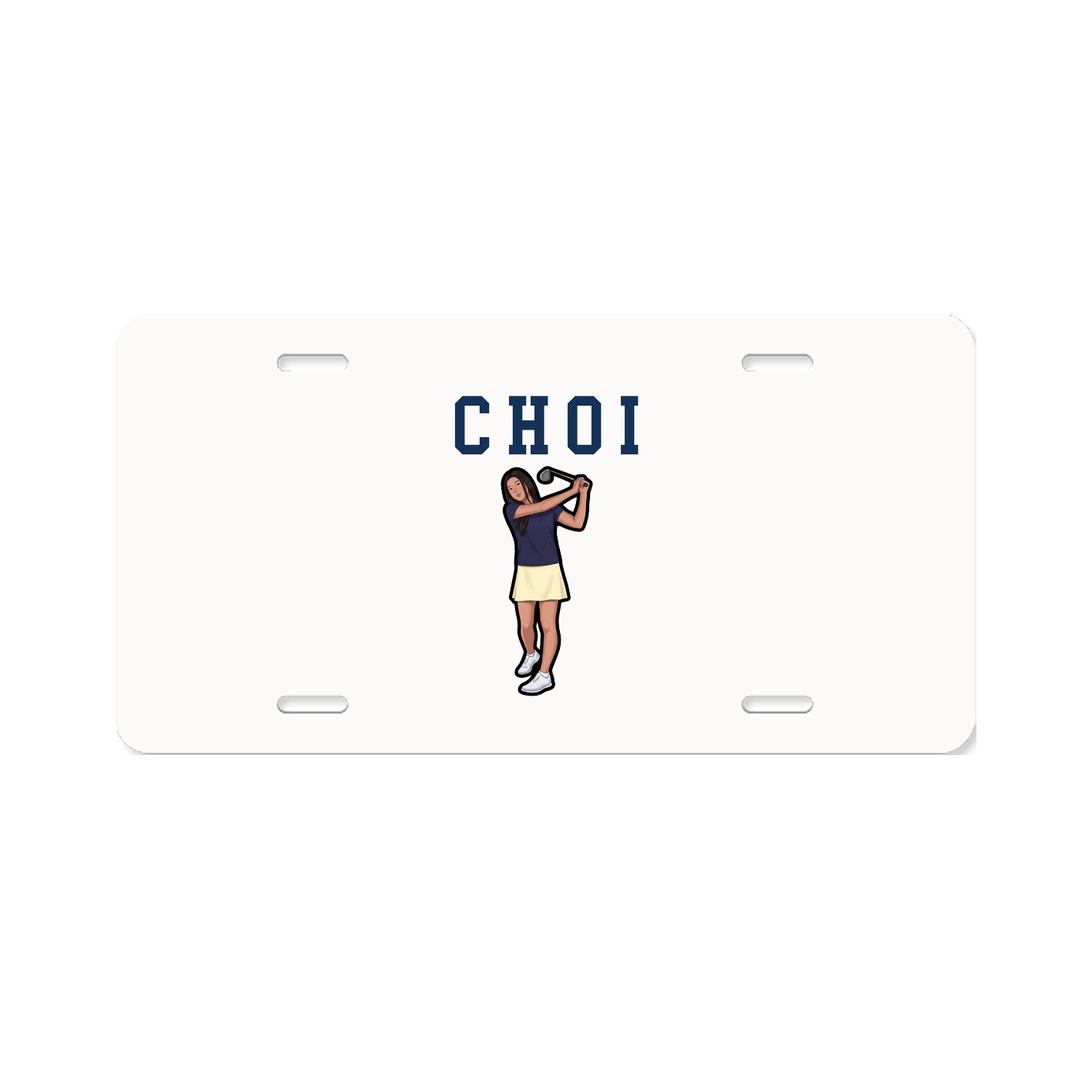 License Plate — Shirsey in Classic