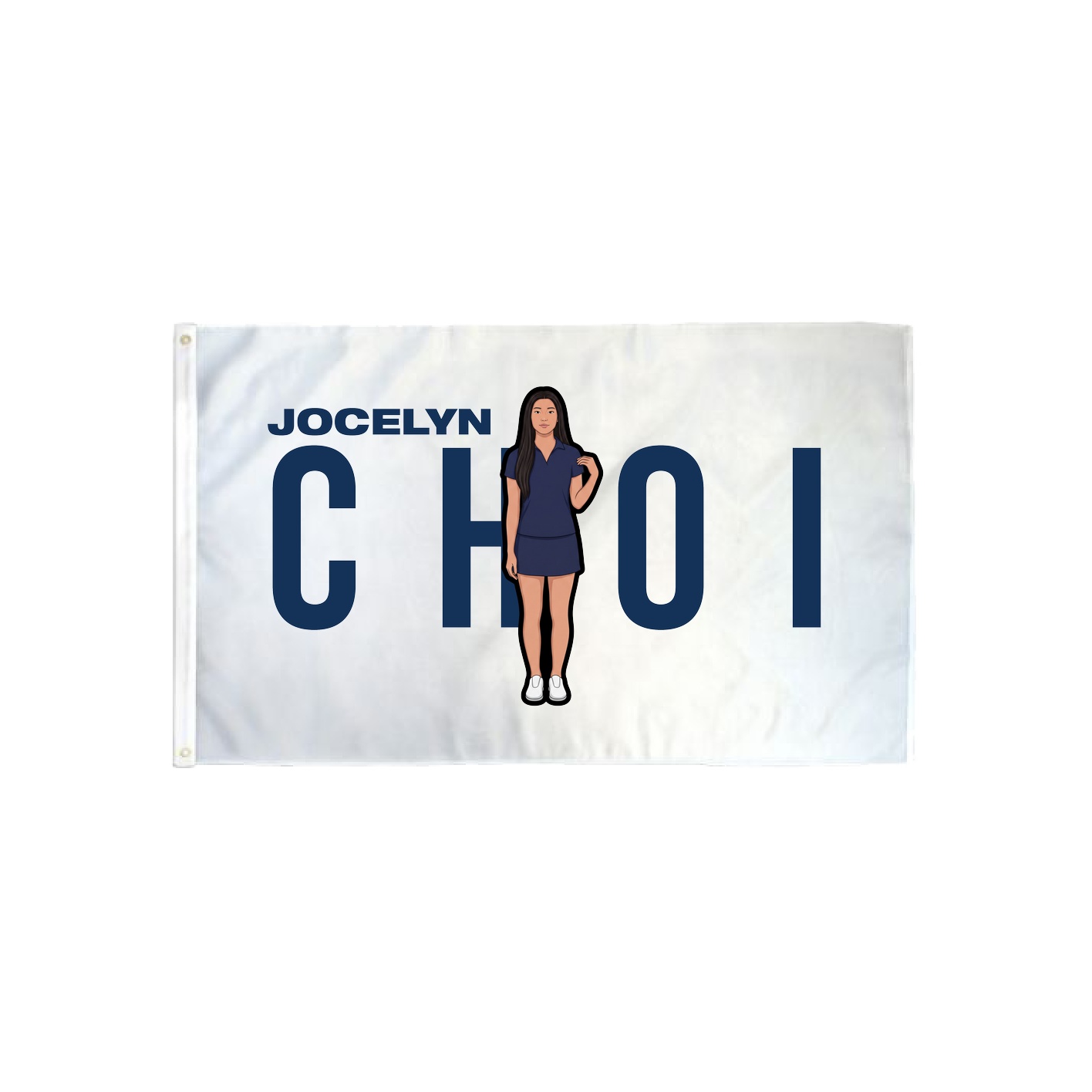 3x5 Flag — Player Name in Classic