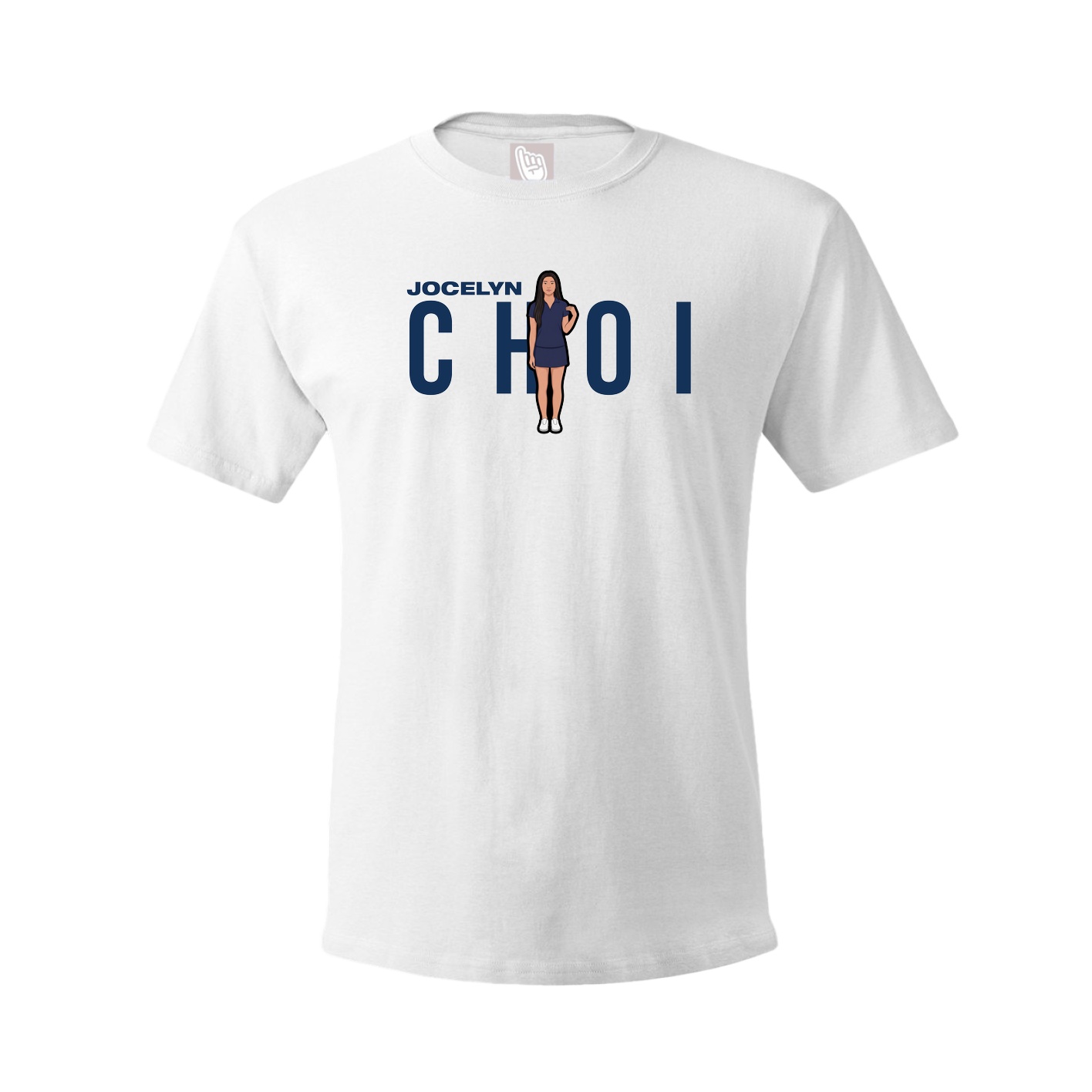 Youth Tee — Player Name in White