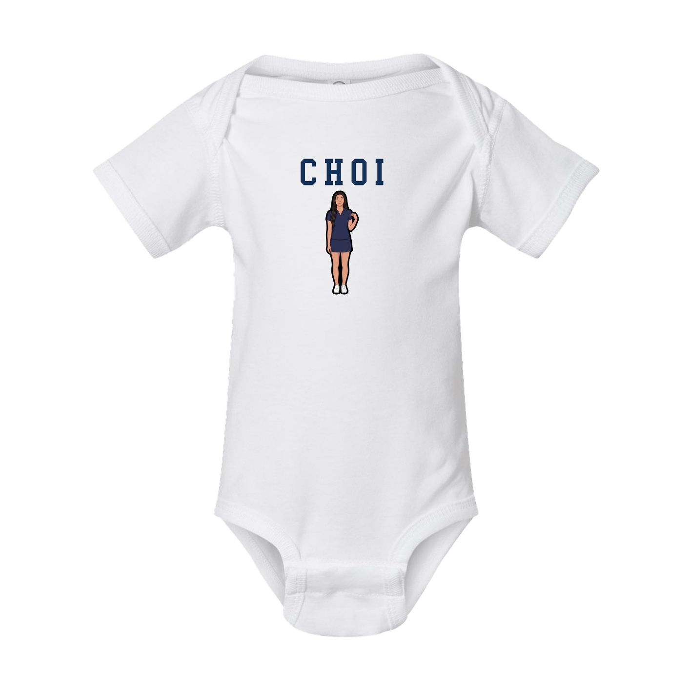 Baby Onesie — Shirsey in White