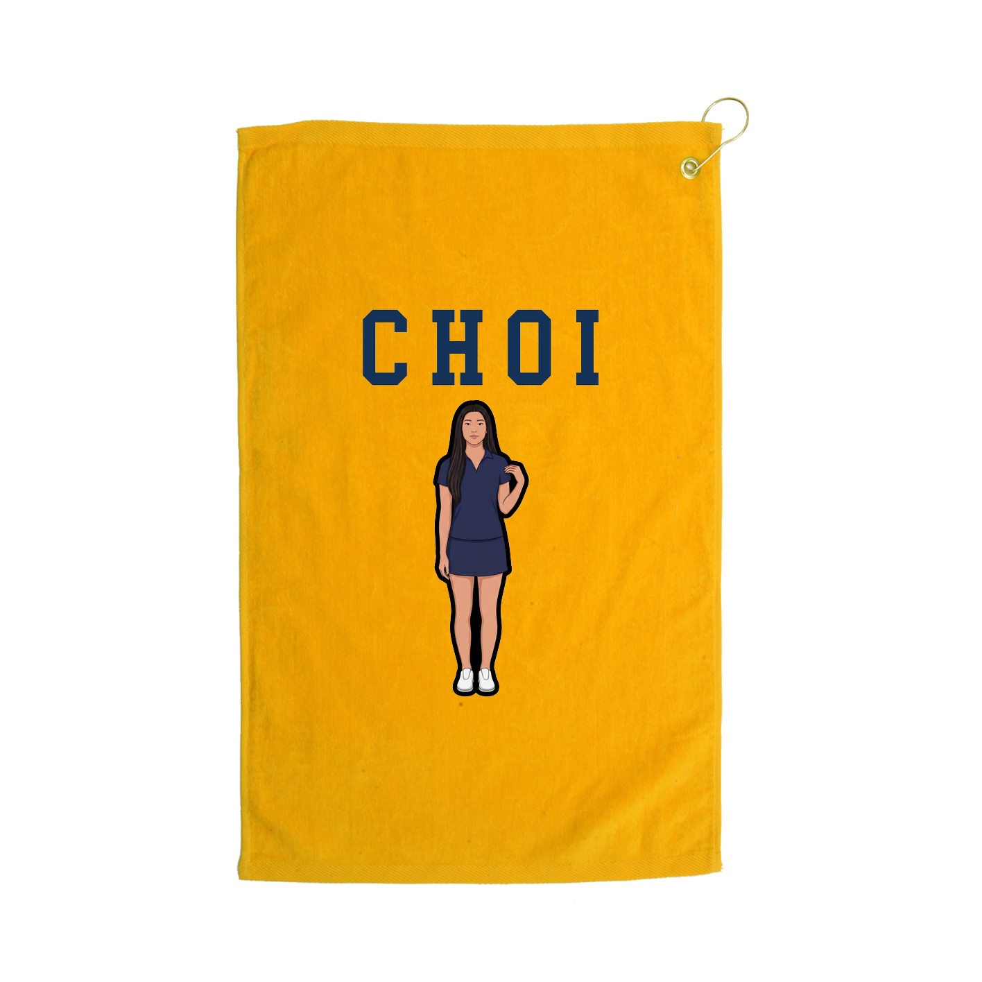 Golf Towel — Shirsey in Gold