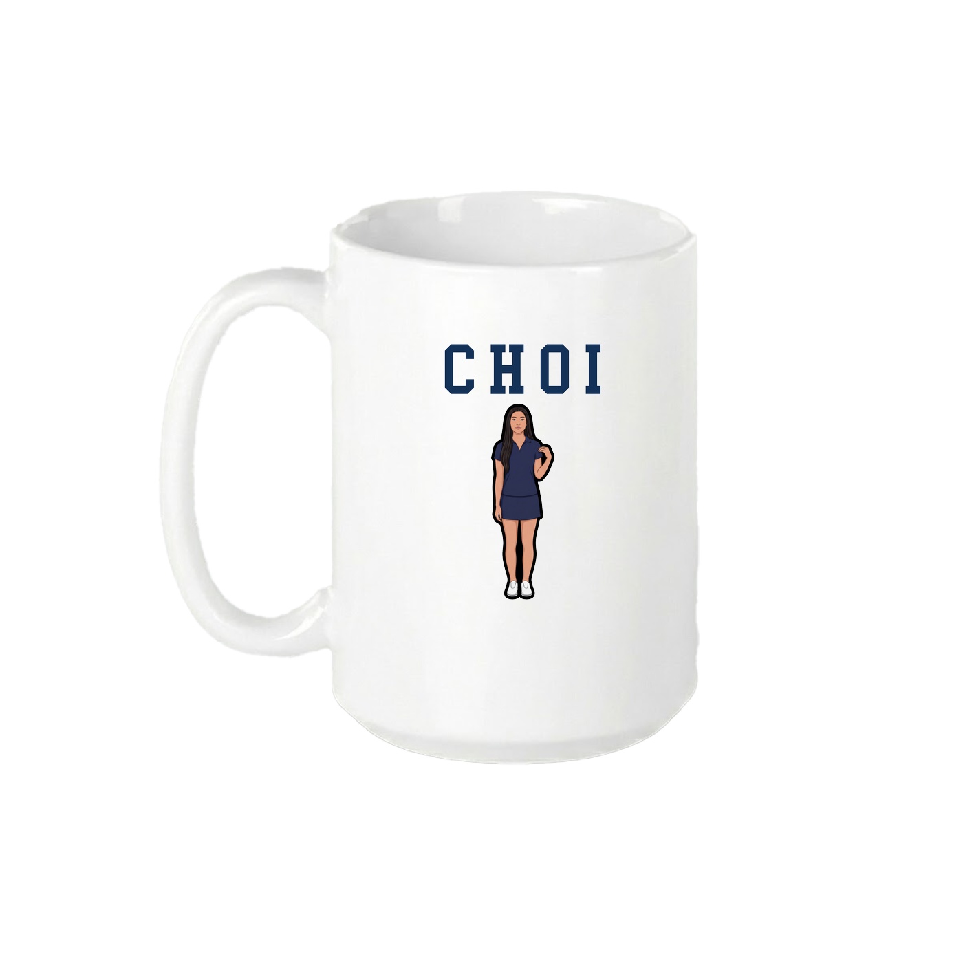 15oz Coffee Mug — Shirsey in White