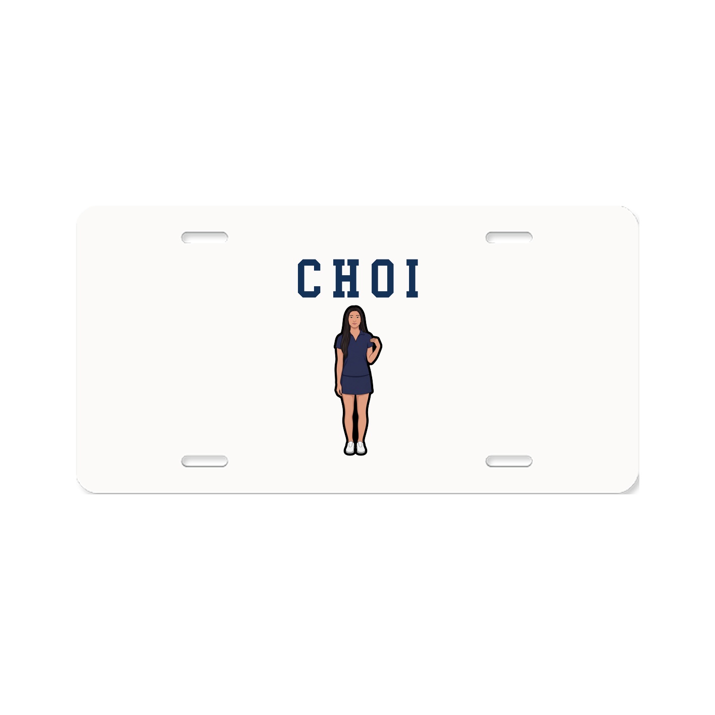 License Plate — Shirsey in Classic