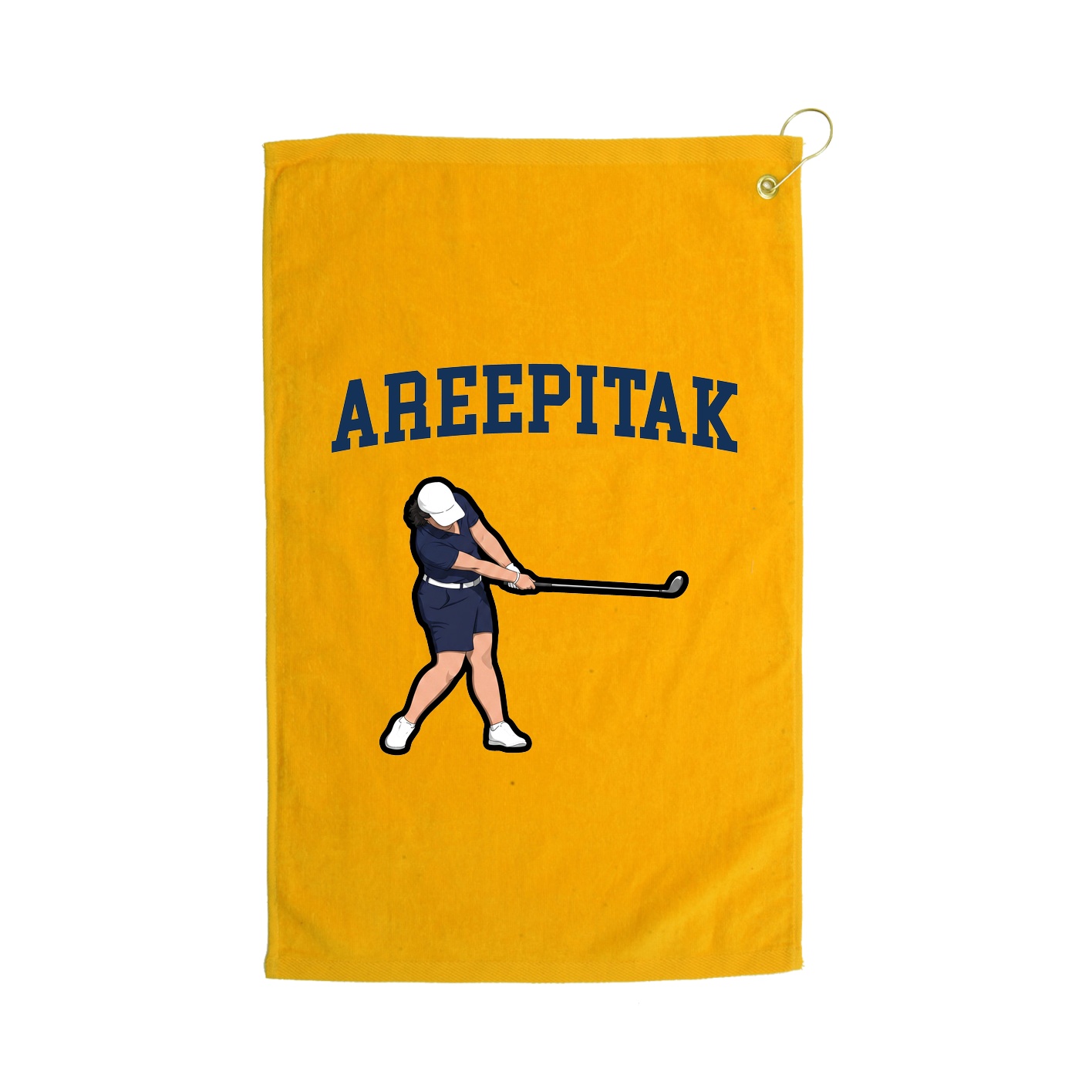 Golf Towel — Shirsey in Gold