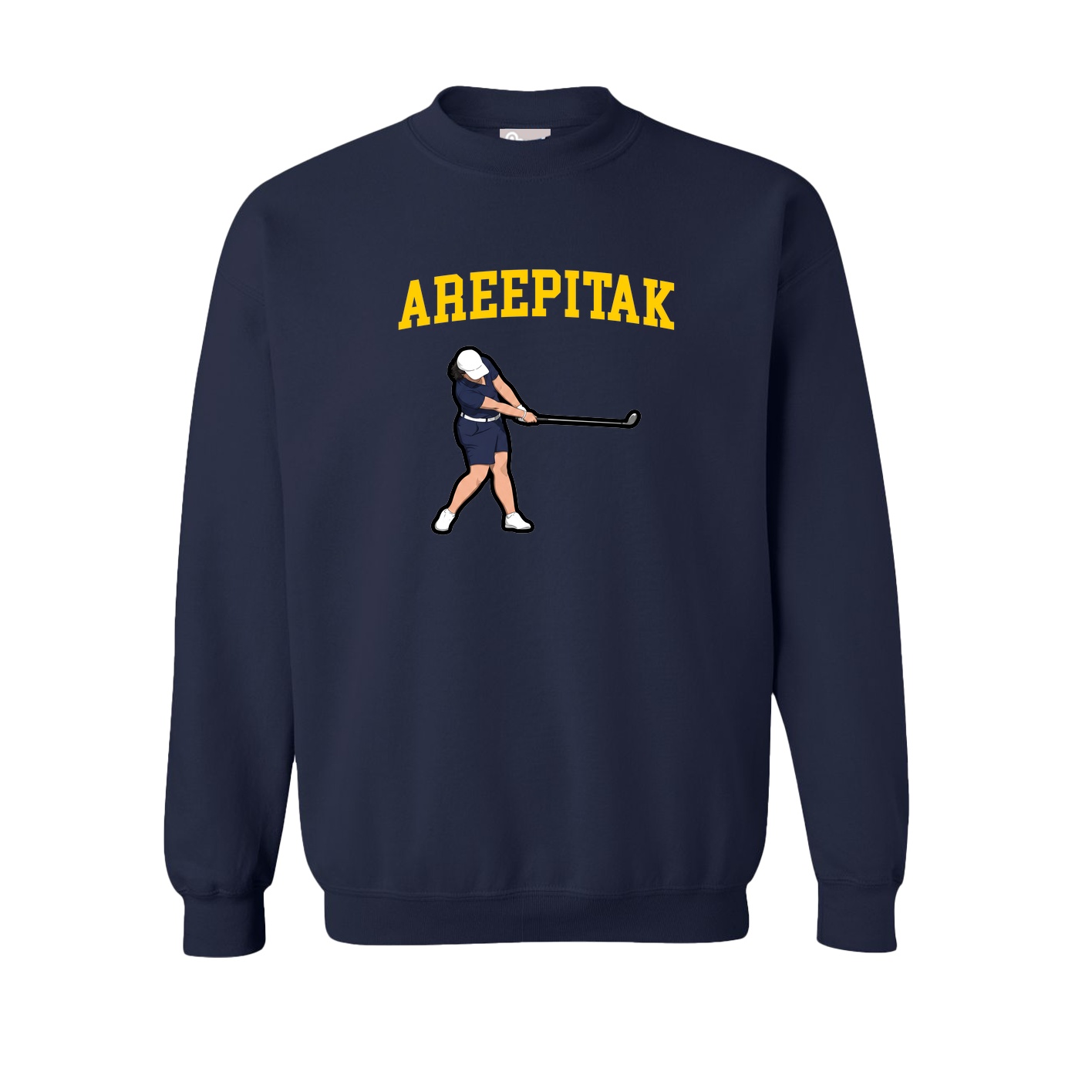 Fleece Crew — Shirsey in Navy