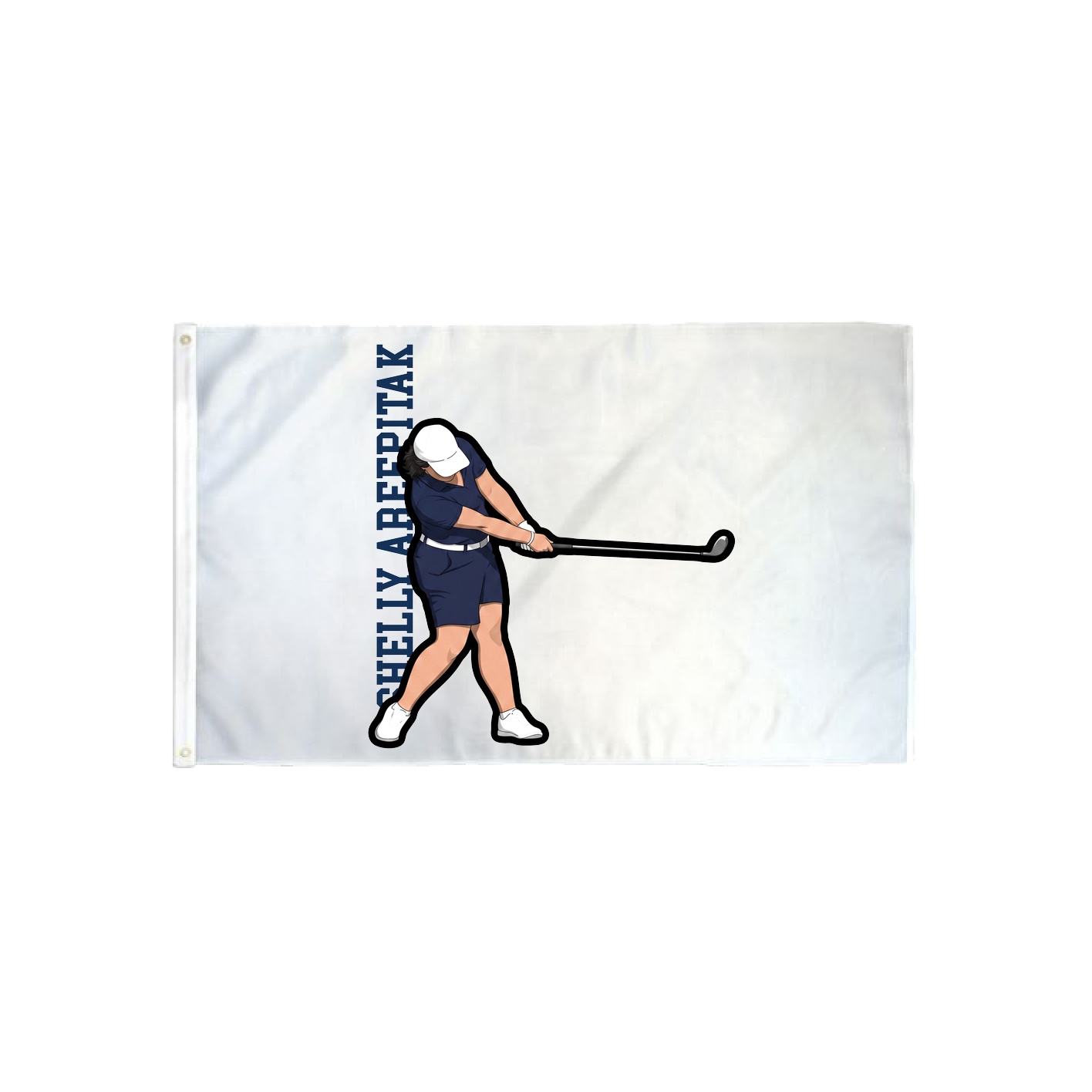 3x5 Flag — Name Vertical in Classic