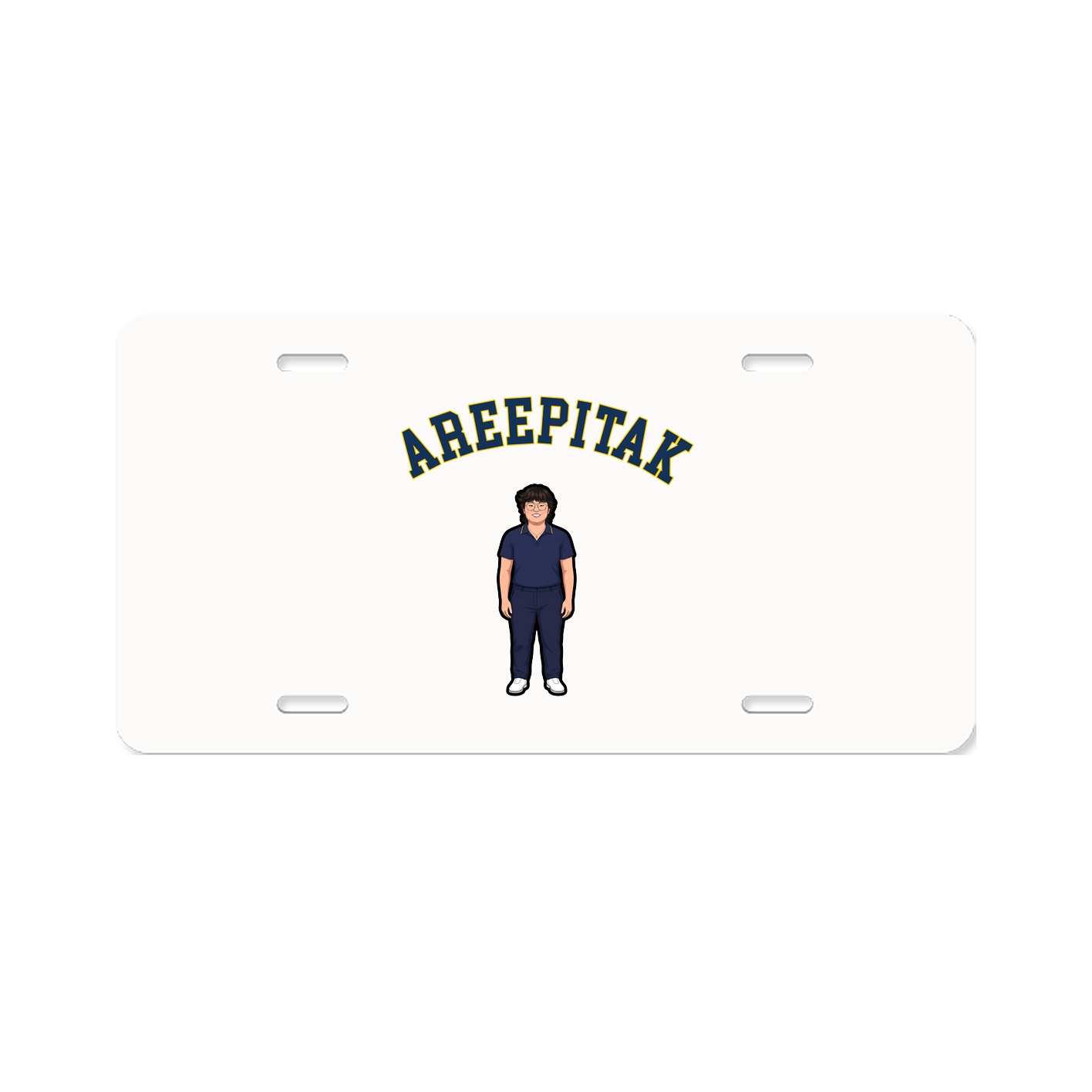 License Plate — Shirsey Arch in Classic