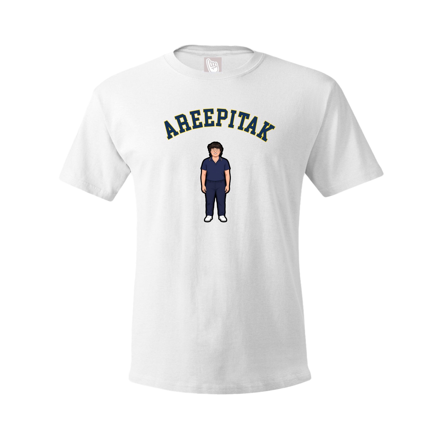 Youth Tee — Shirsey Arch in White