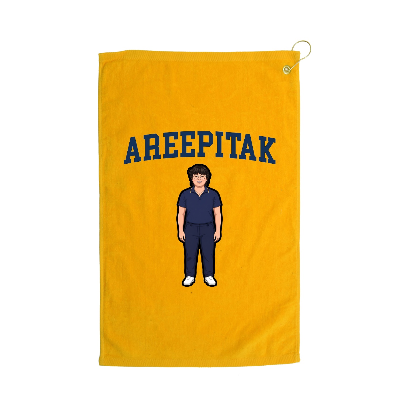 Golf Towel — Shirsey in Gold