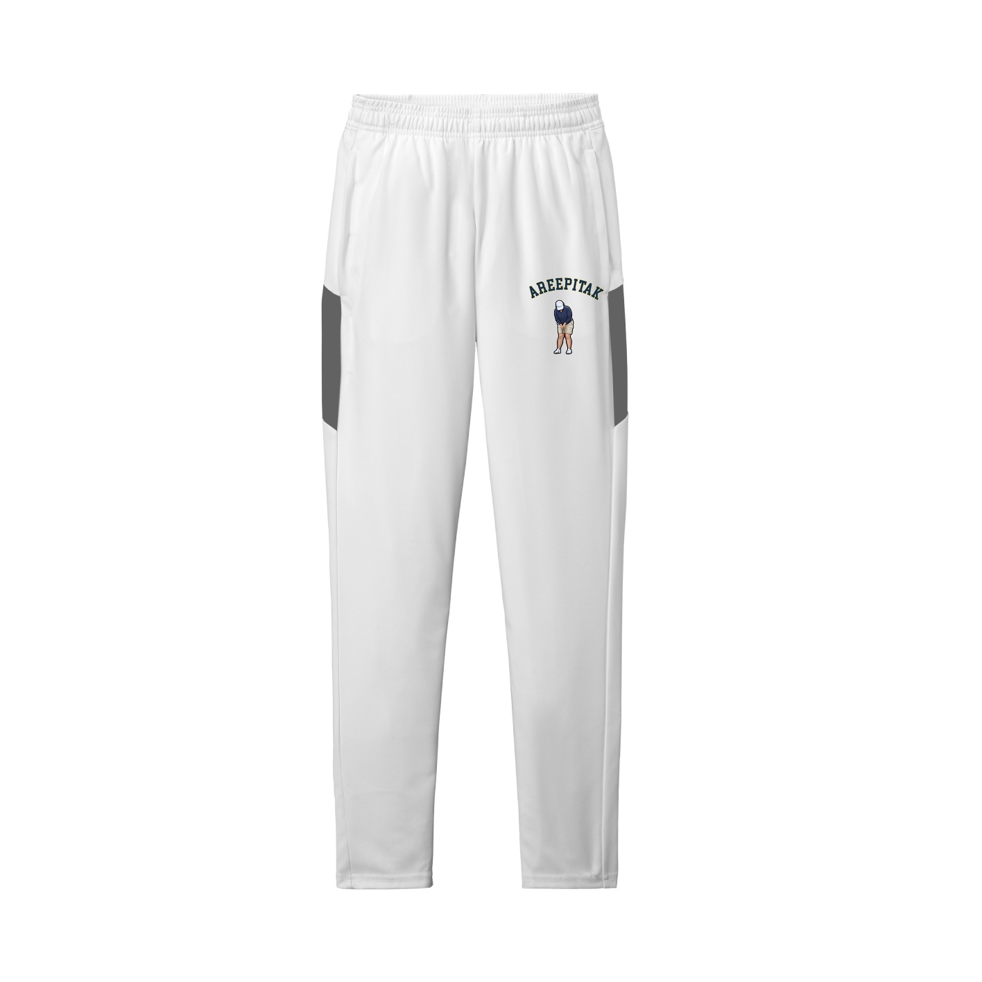 Team Travel Pant — Shirsey Arch in White/Grey