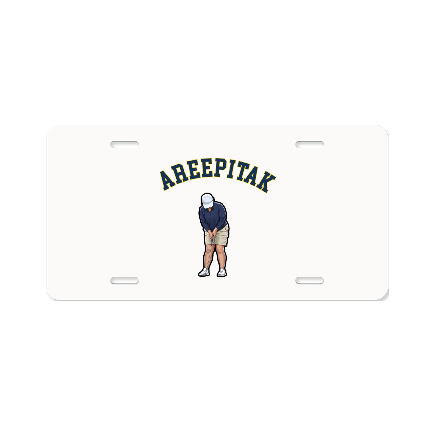 License Plate — Shirsey Arch in Classic