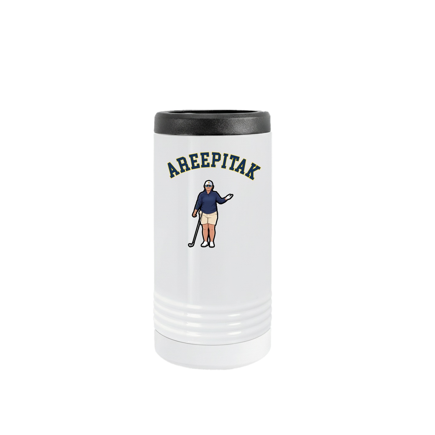 Slim Beverage Holder — Shirsey Arch in White