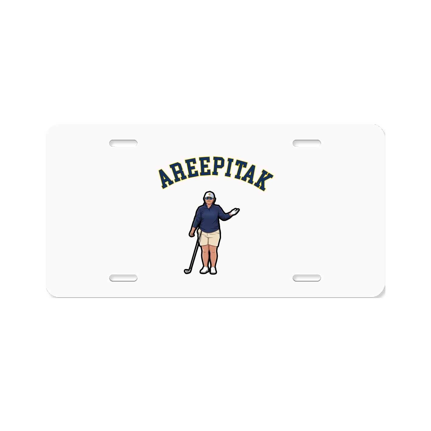 License Plate — Shirsey Arch in Classic