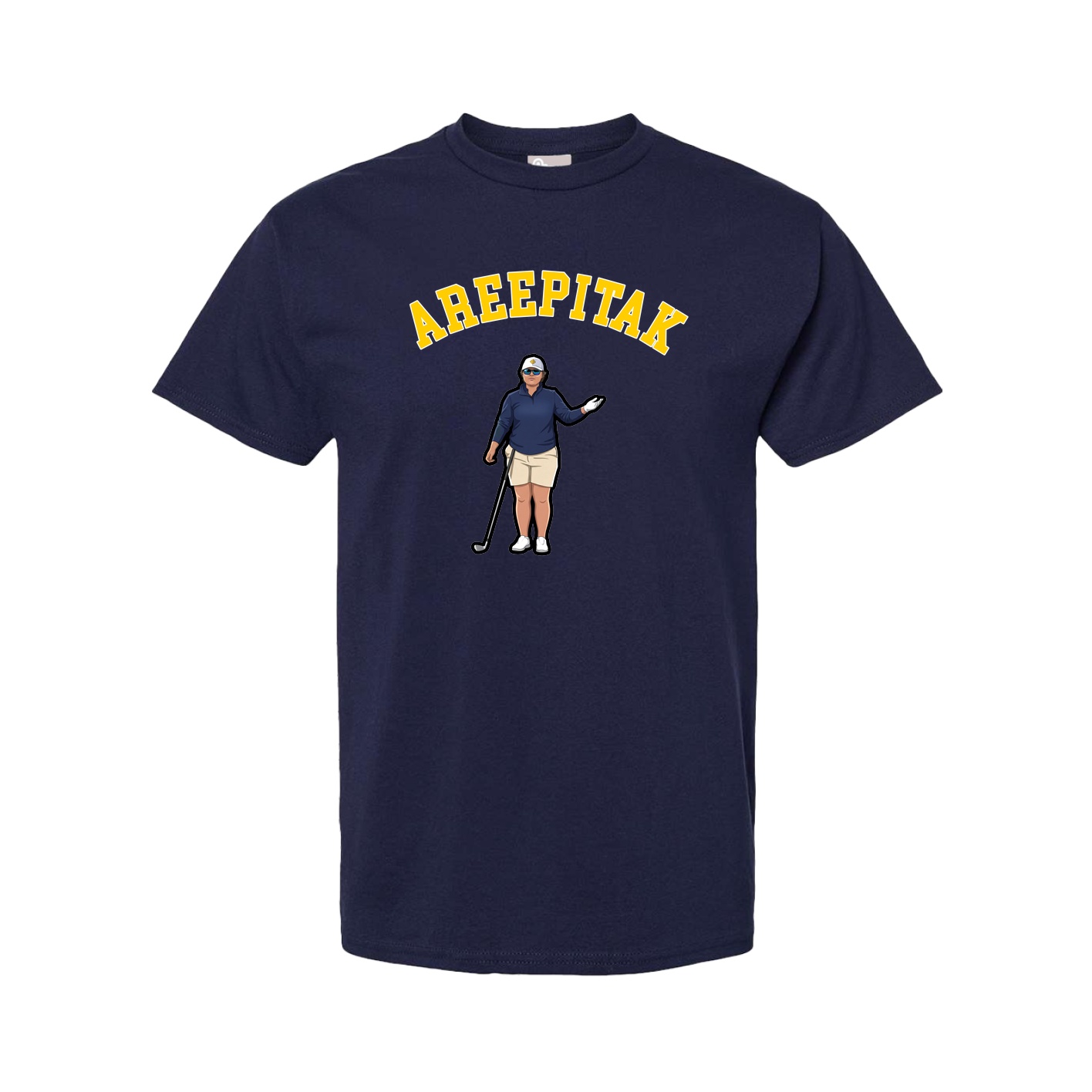 Youth Tee — Shirsey Arch in Navy