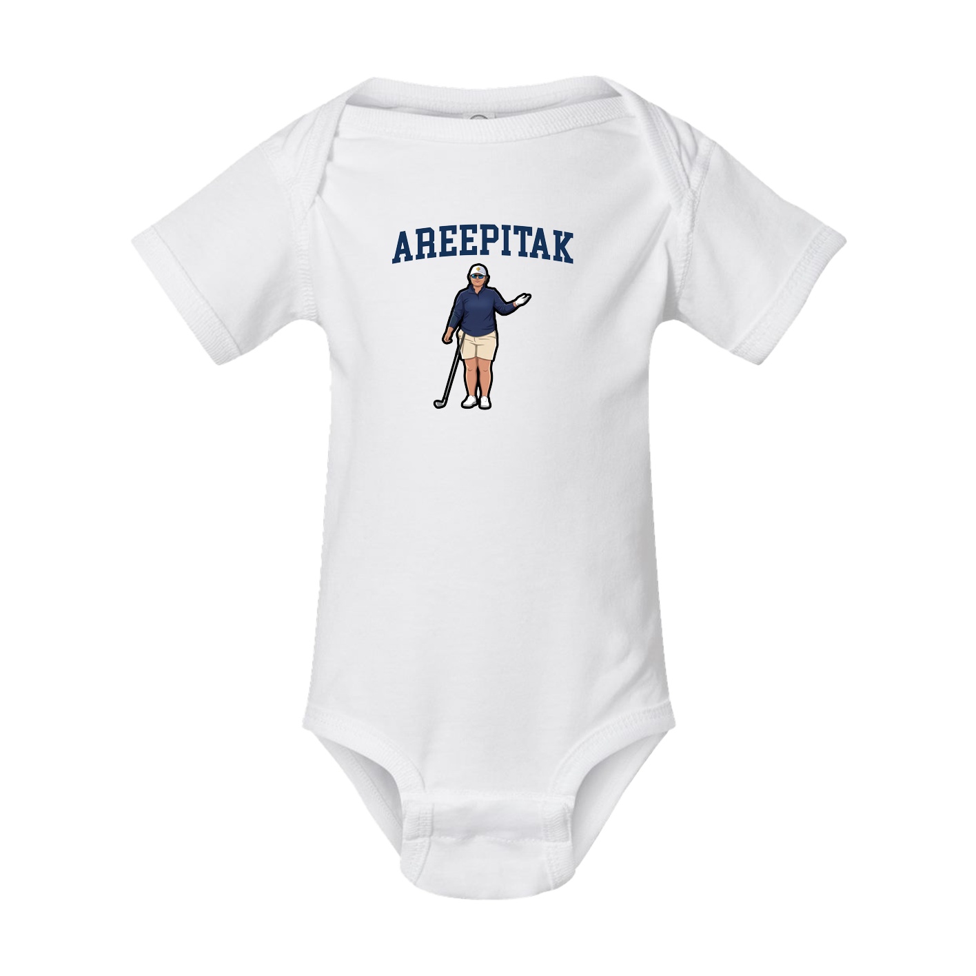 Baby Onesie — Shirsey in White