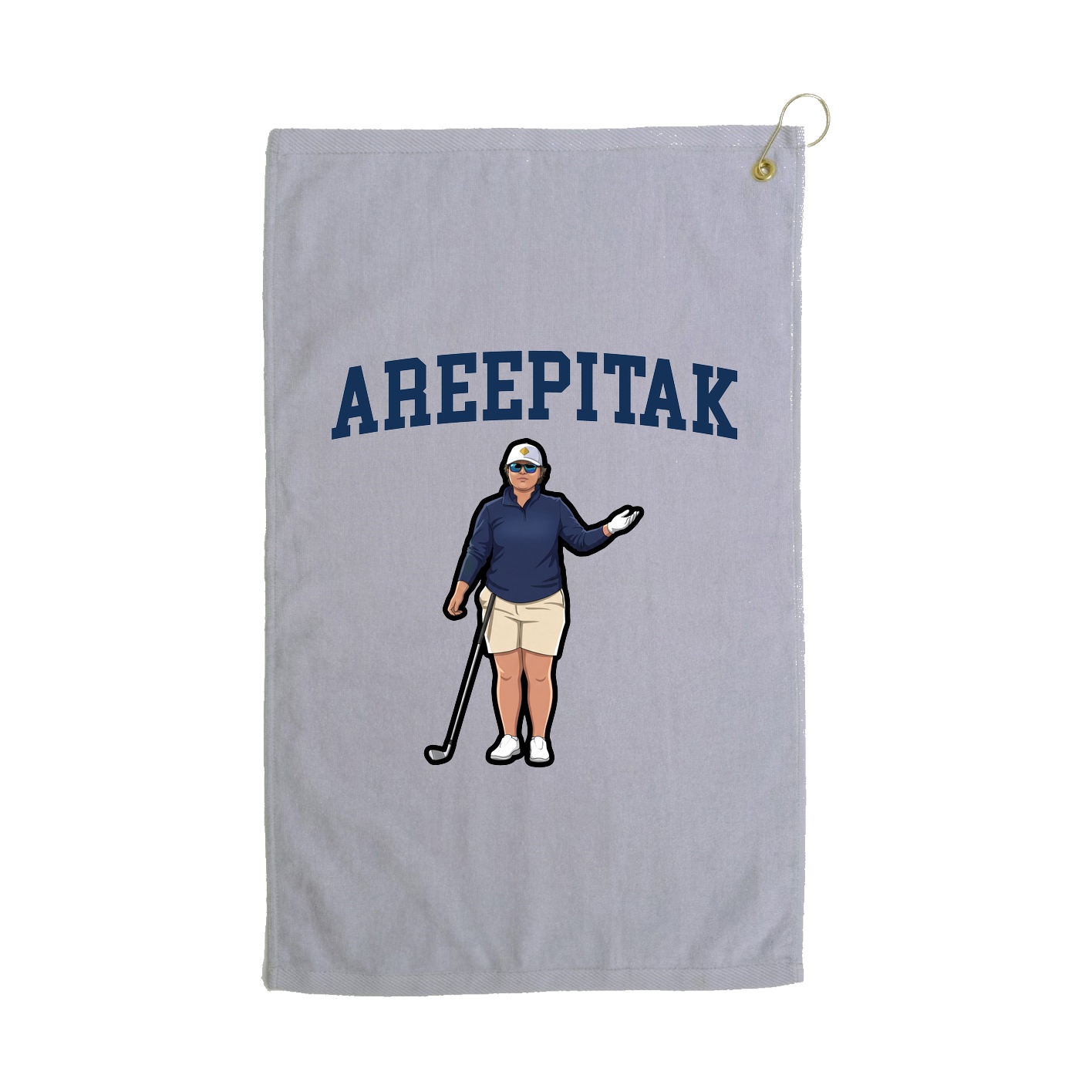 Golf Towel — Shirsey in Grey