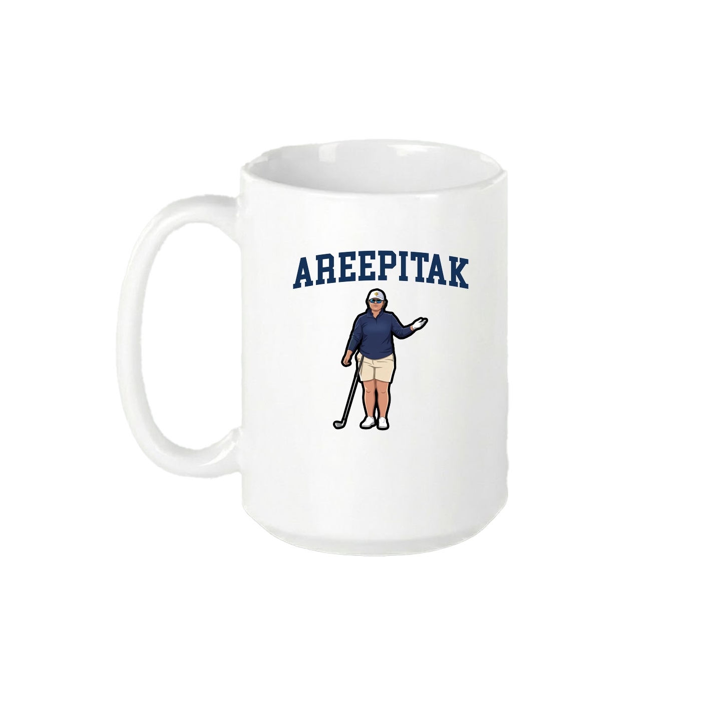 15oz Coffee Mug — Shirsey in White