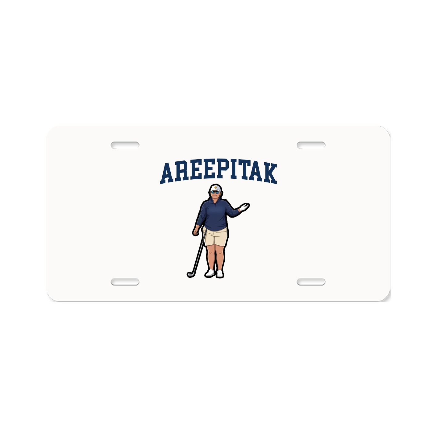 License Plate — Shirsey in Classic