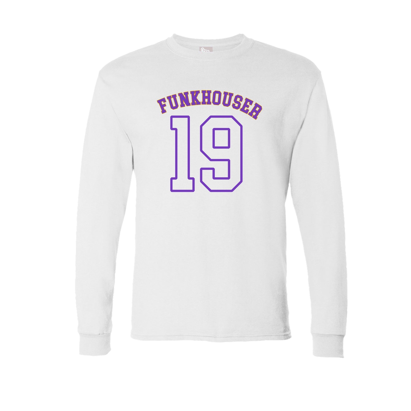 Long Sleeve Tee — Shirsey Arch in White
