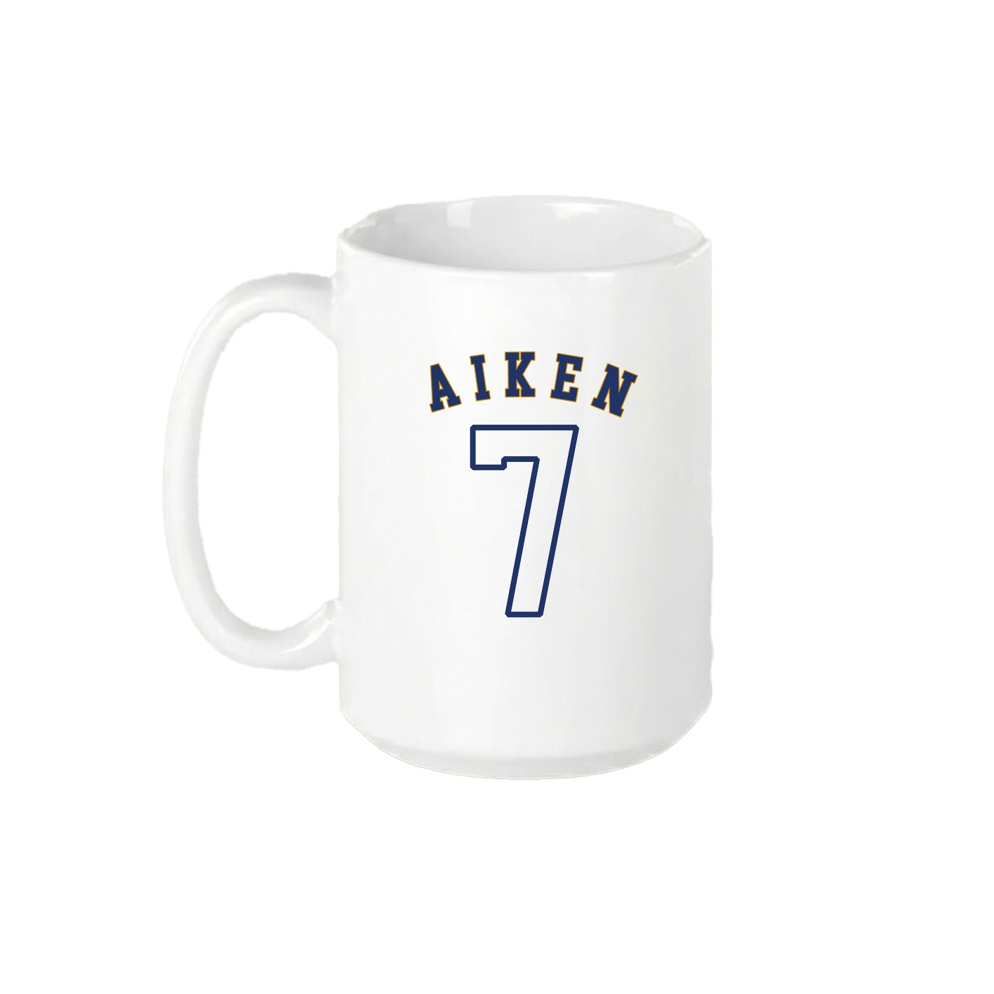 15oz Coffee Mug — Shirsey Arch in White