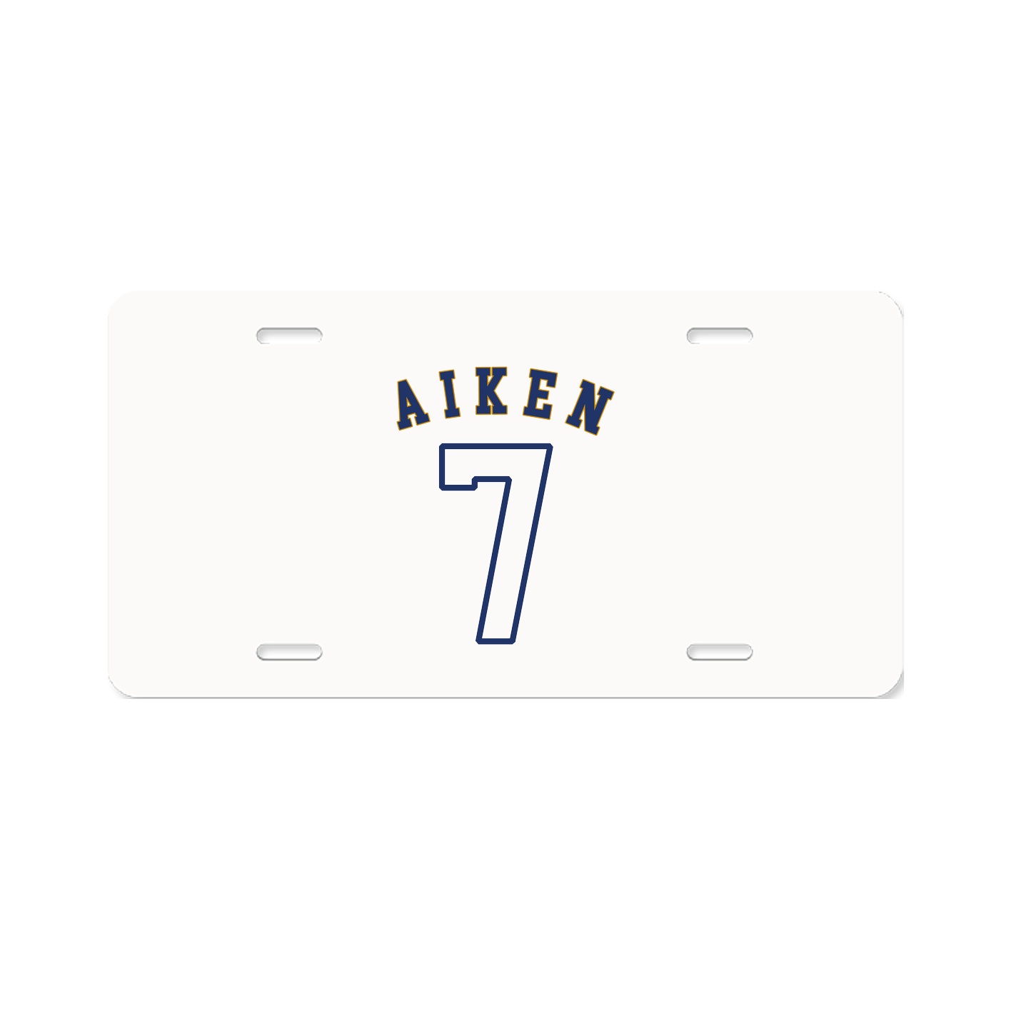License Plate — Shirsey Arch in Classic